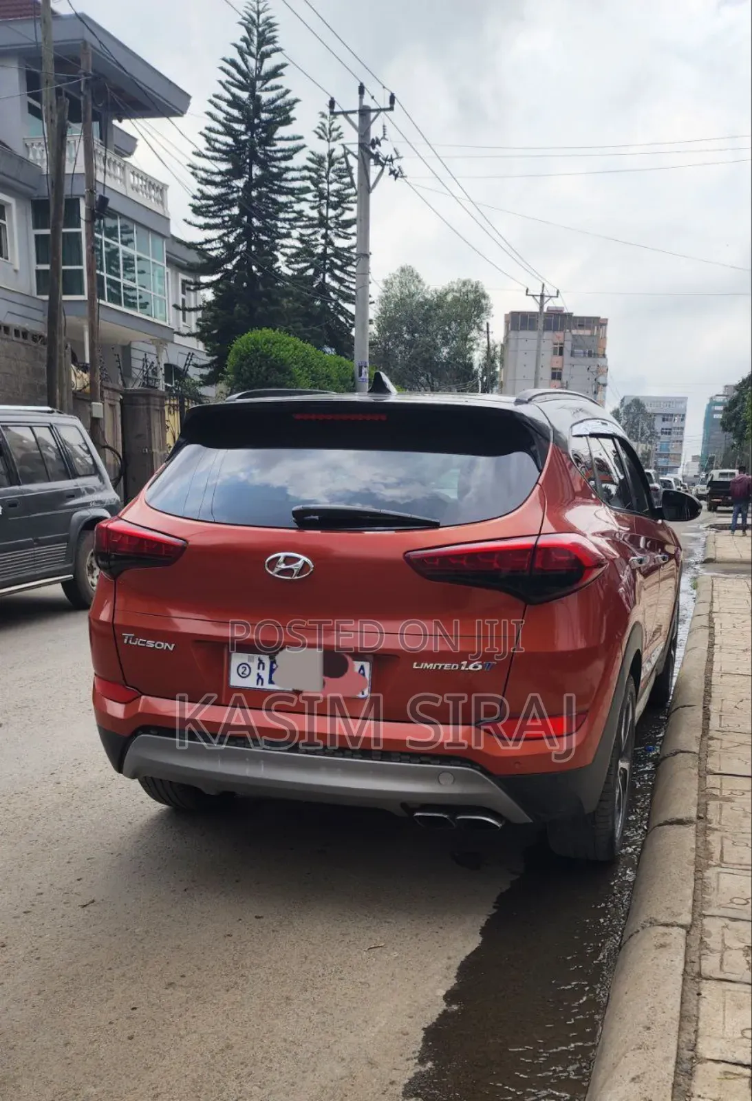 Hyundai Tucson Limited AWD 2017 Burgundy