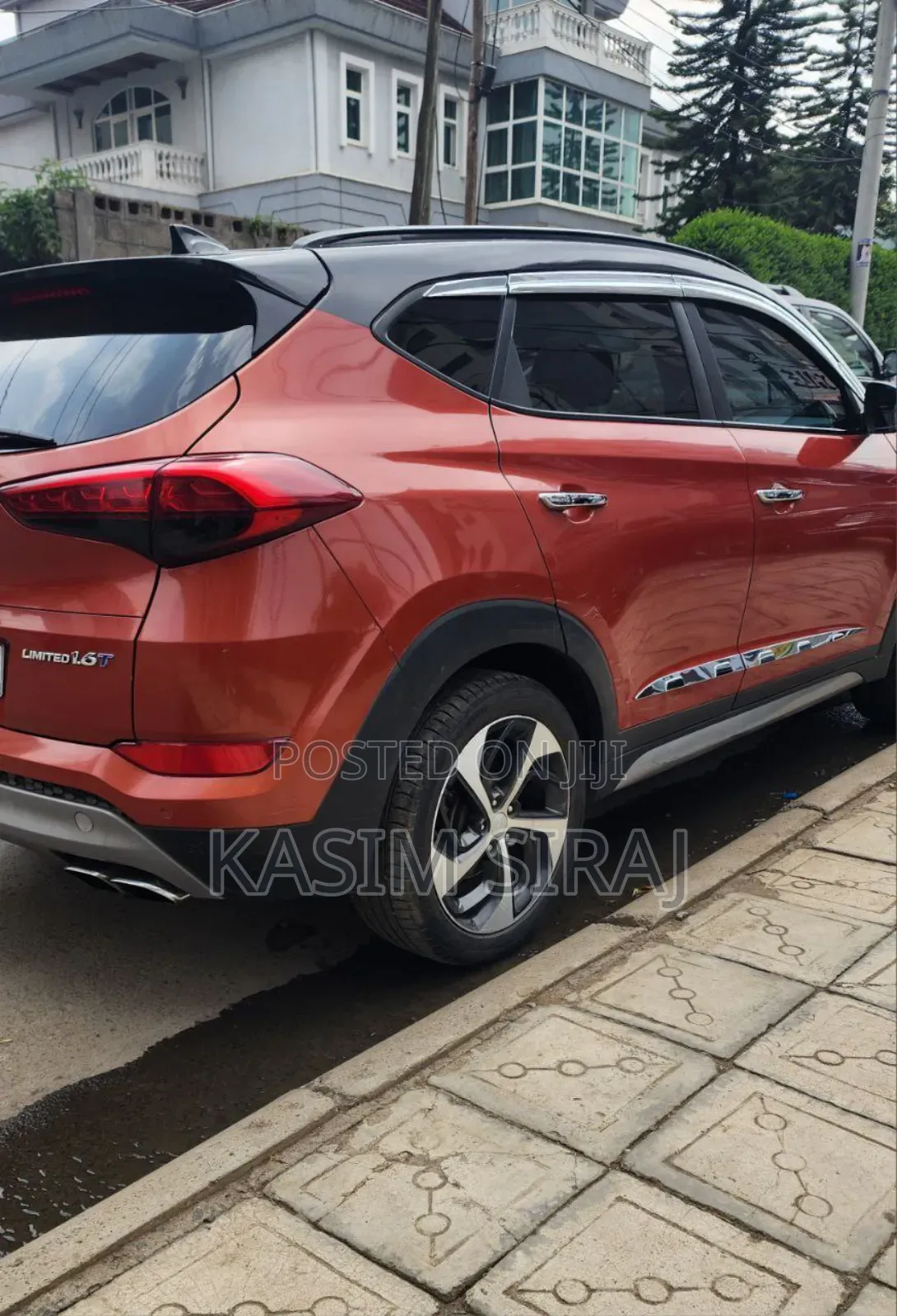 Hyundai Tucson Limited AWD 2017 Burgundy