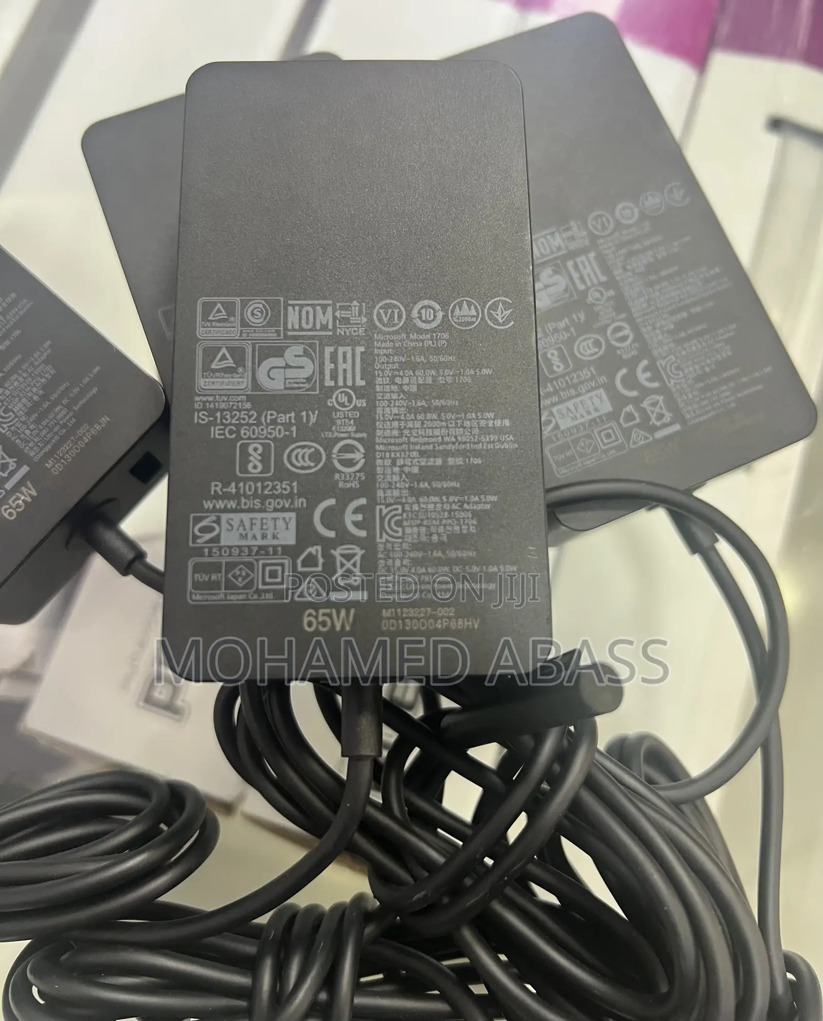 Microsoft Surface 65w Charger
