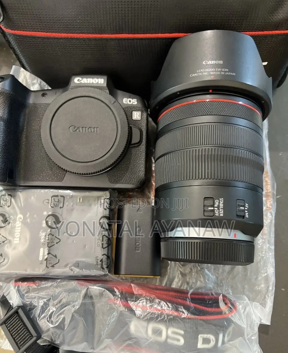 Canon R With Red 24-105mm