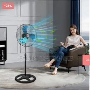 18" Changli Crown 3-Speed 3 - Metal Blades Electric Stand Fan