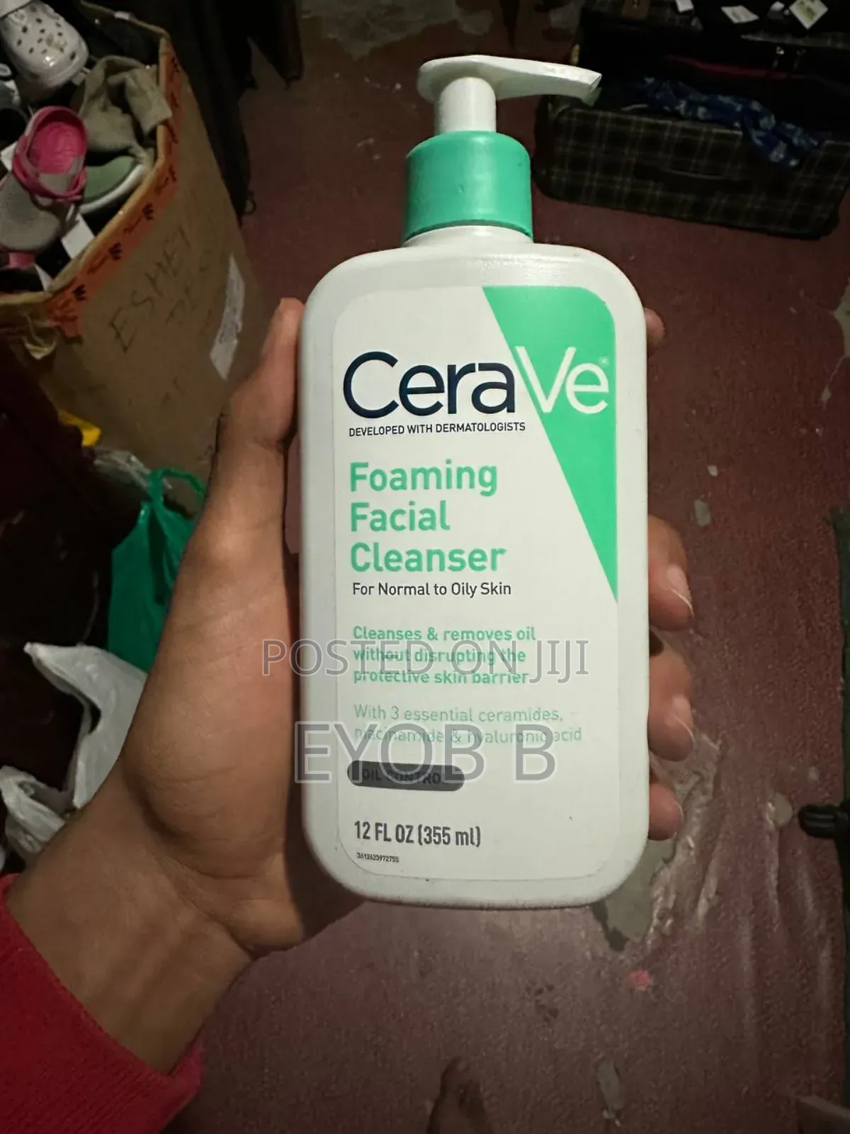 Cerave Foaming Facial Cleanser