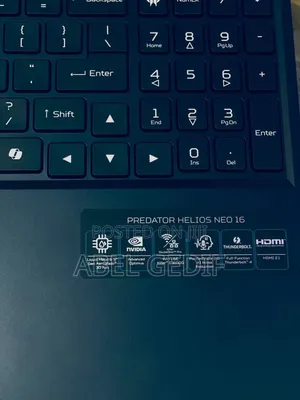 New Laptop Acer Predator Helios Neo 16 16GB Intel Core I9 SSD 1T