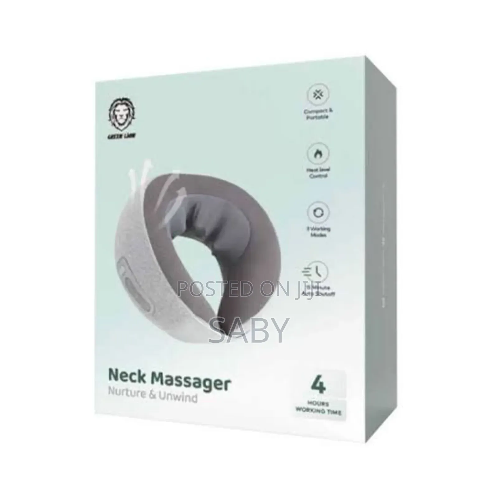 Green Lion Neck Pillow Massager