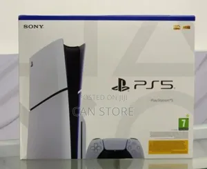 Photo - Playstation 5 Slim 1 Joystick With 5 Games Fc25 ለቤቶት