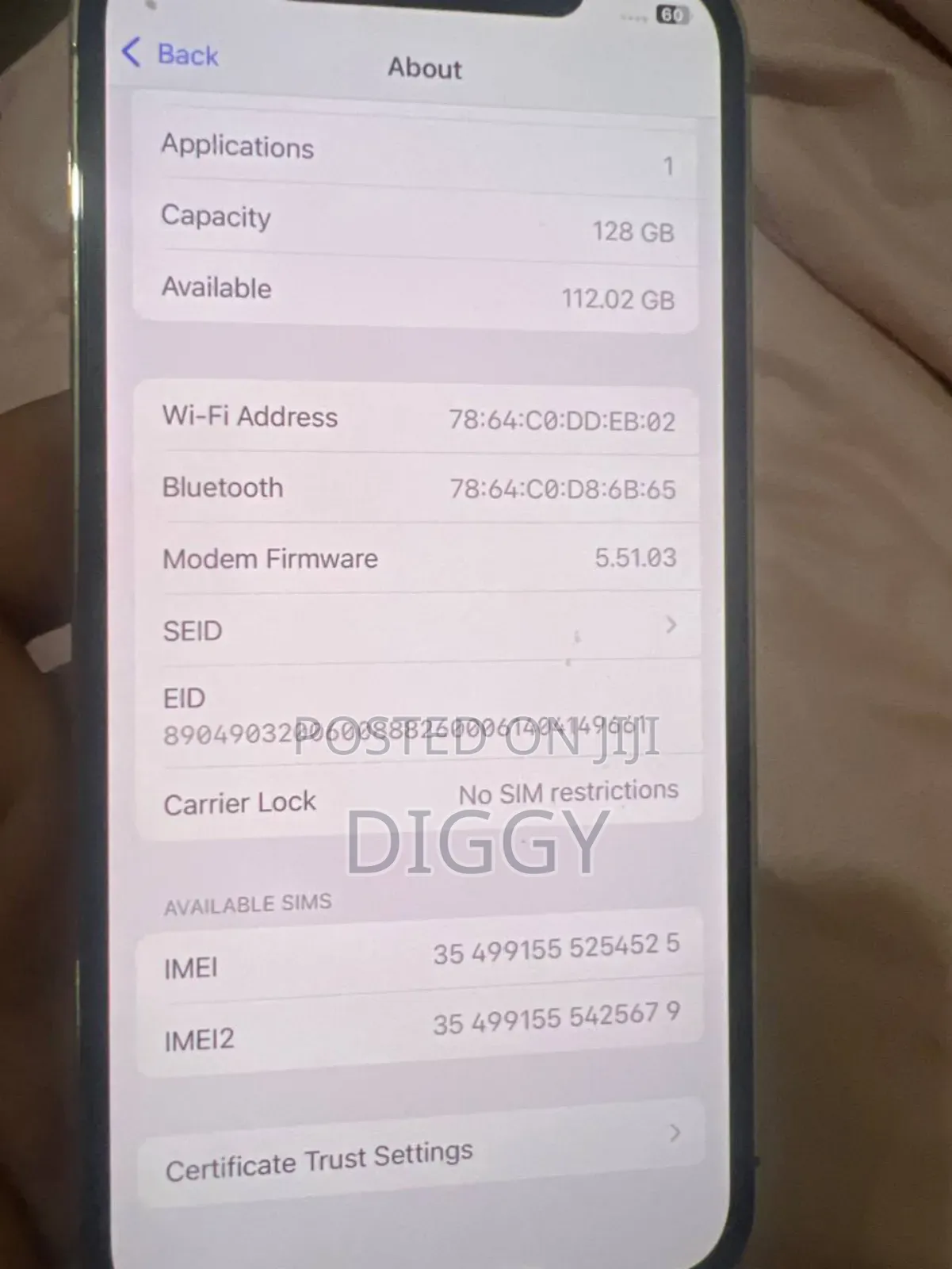 Apple iPhone 12 Pro 128 GB Rose Gold