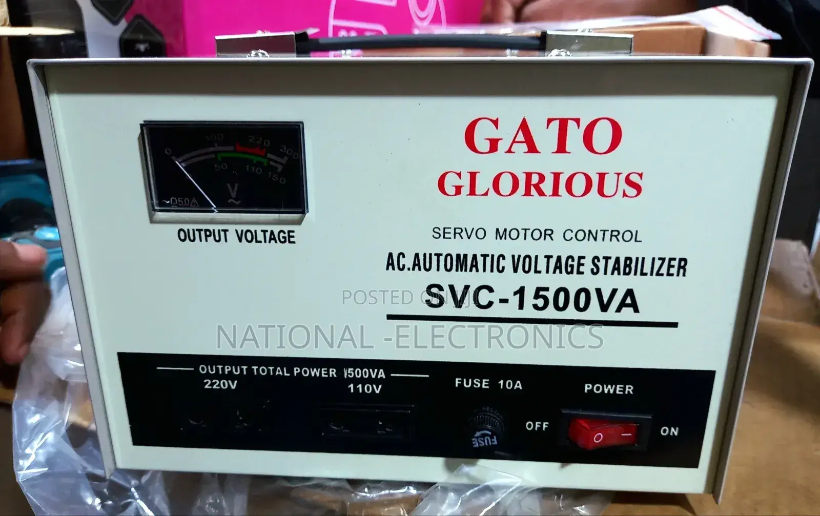 Gato Glorious 1500w SVC Original Stabilizer
