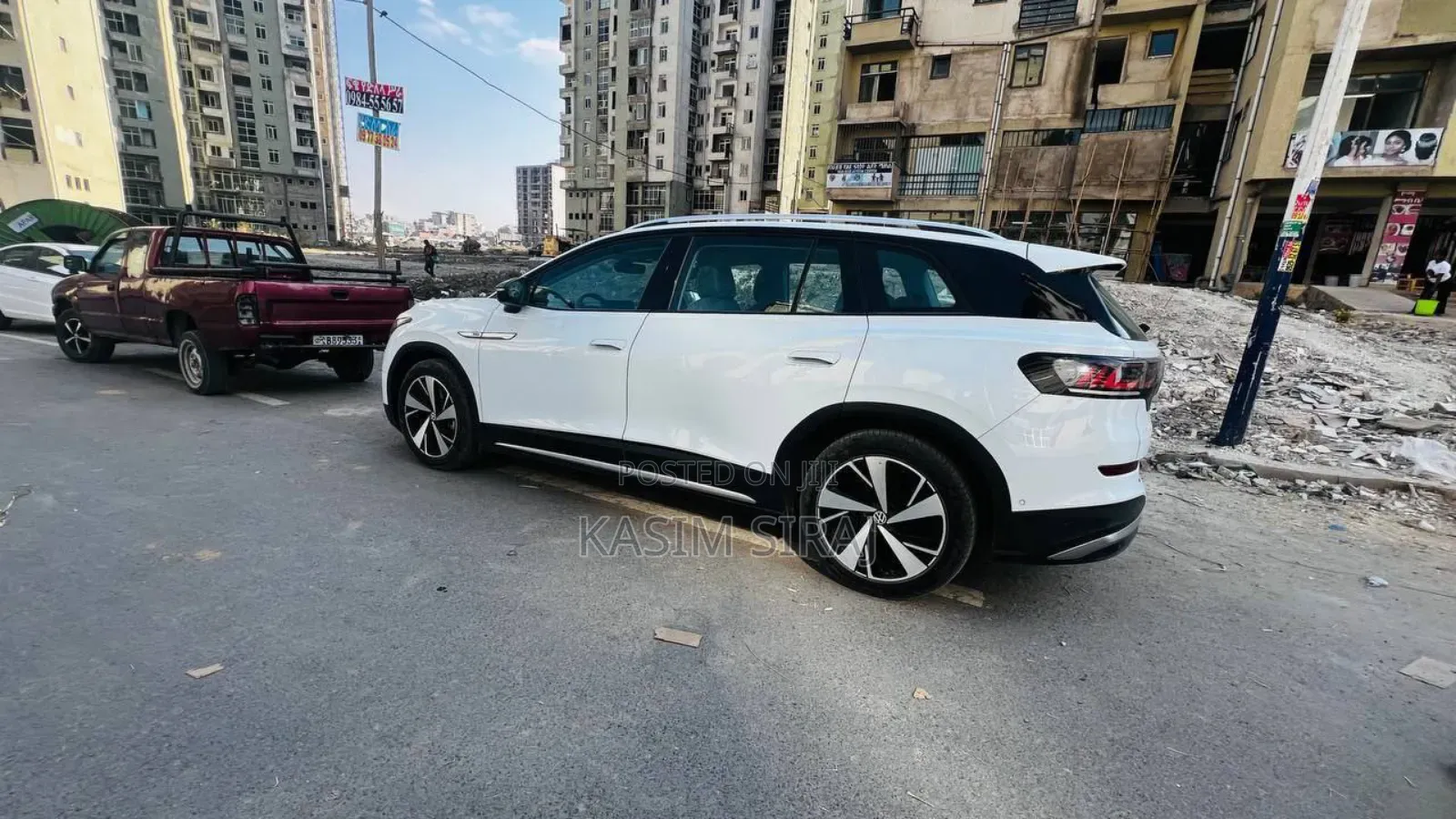 Volkswagen ID.6 Crozz 66 kWh RWD 2022 White