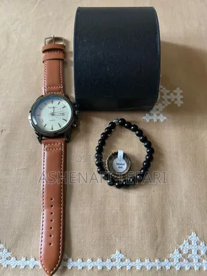 Quartz Leather Men's Watch