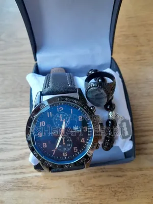 Quartz Leather Men's Watch