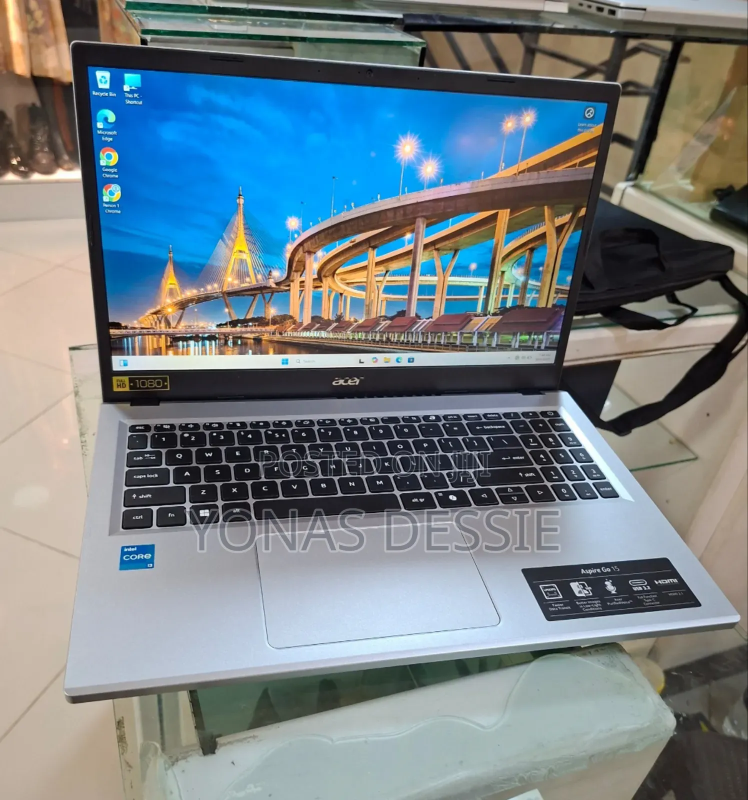 Laptop Acer Aspire 3 8GB Intel Core I3 SSD 128GB