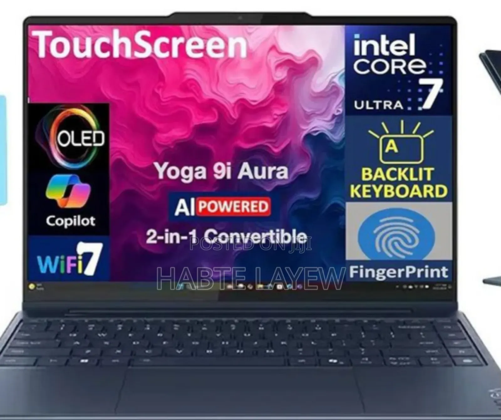 New Laptop Lenovo Yoga 9i 32GB Intel Core Ultra 7 SSD 1T