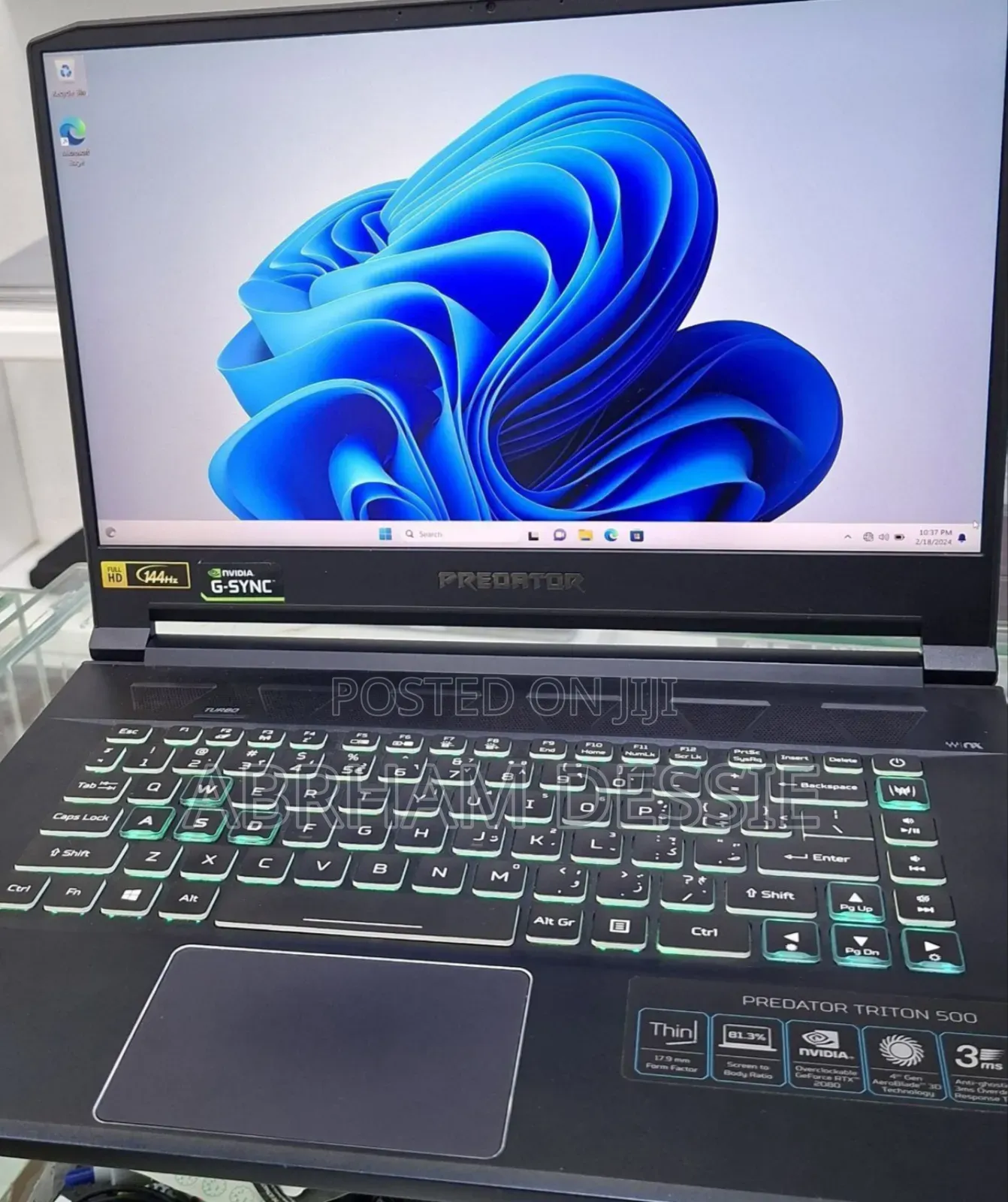 New Laptop Acer 16GB Intel Core I7 SSD 1T