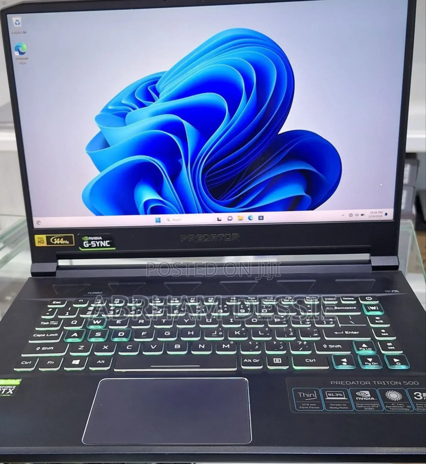 New Laptop Acer 16GB Intel Core I7 SSD 1T