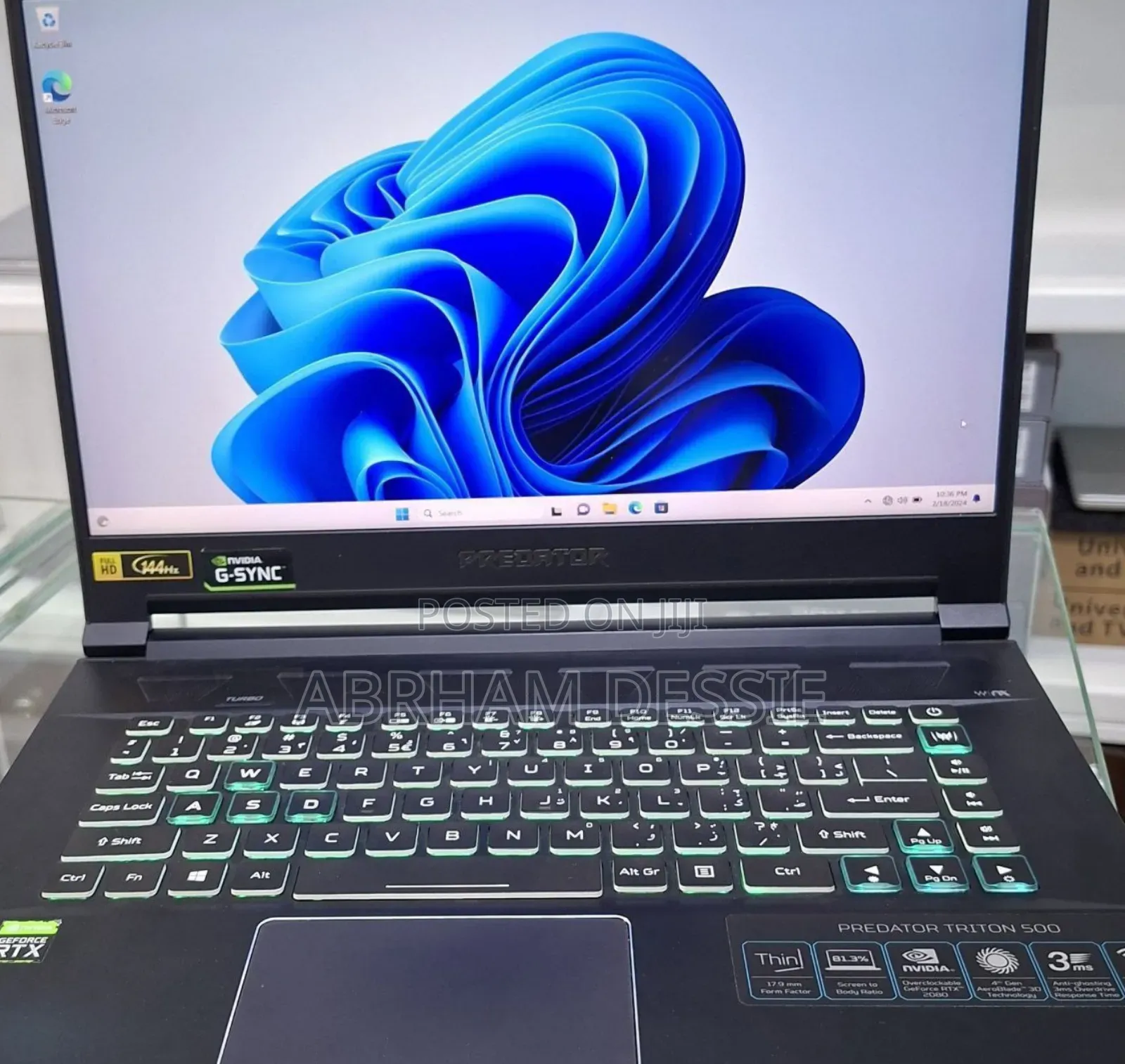 New Laptop Acer 16GB Intel Core I7 SSD 1T