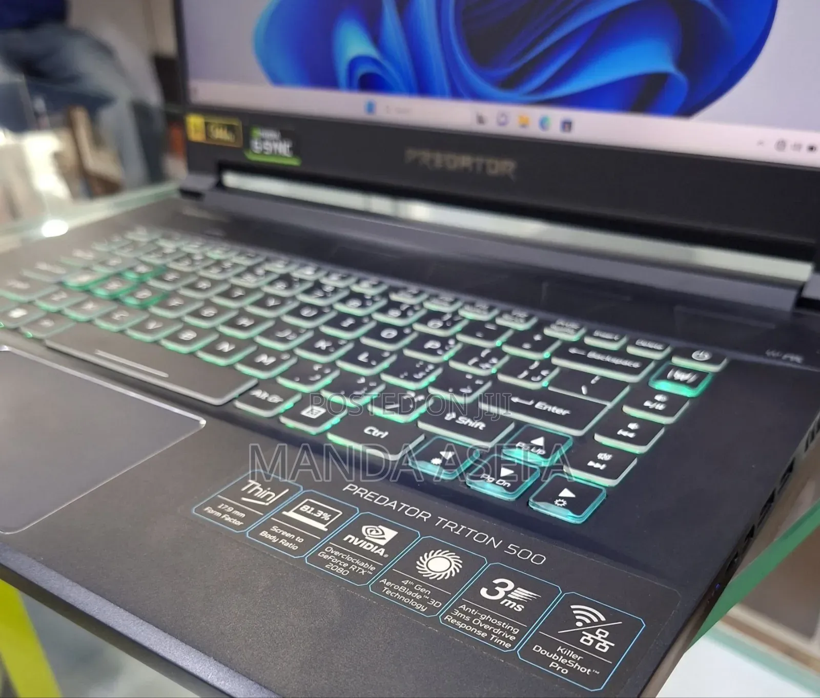 New Laptop Acer Predator Helios 500 16GB Intel Core I7 SSD 1T