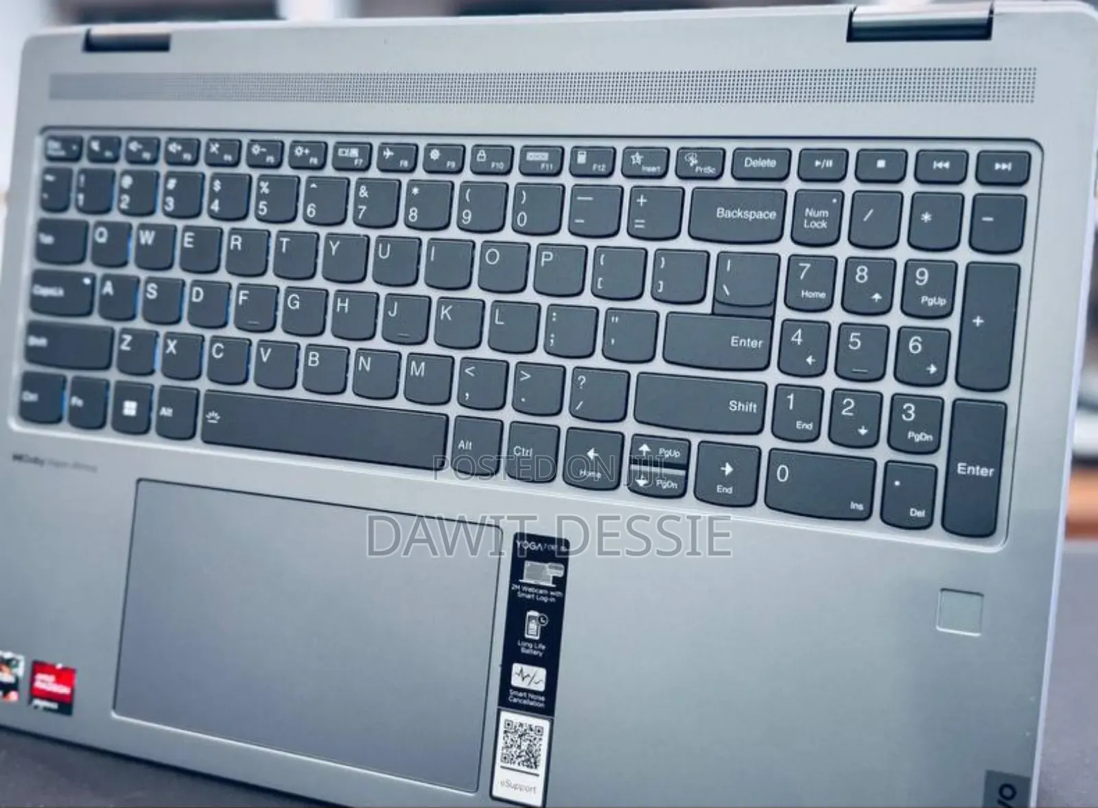 New Laptop Lenovo Yoga 7i 8GB AMD Ryzen 5 SSD 512GB