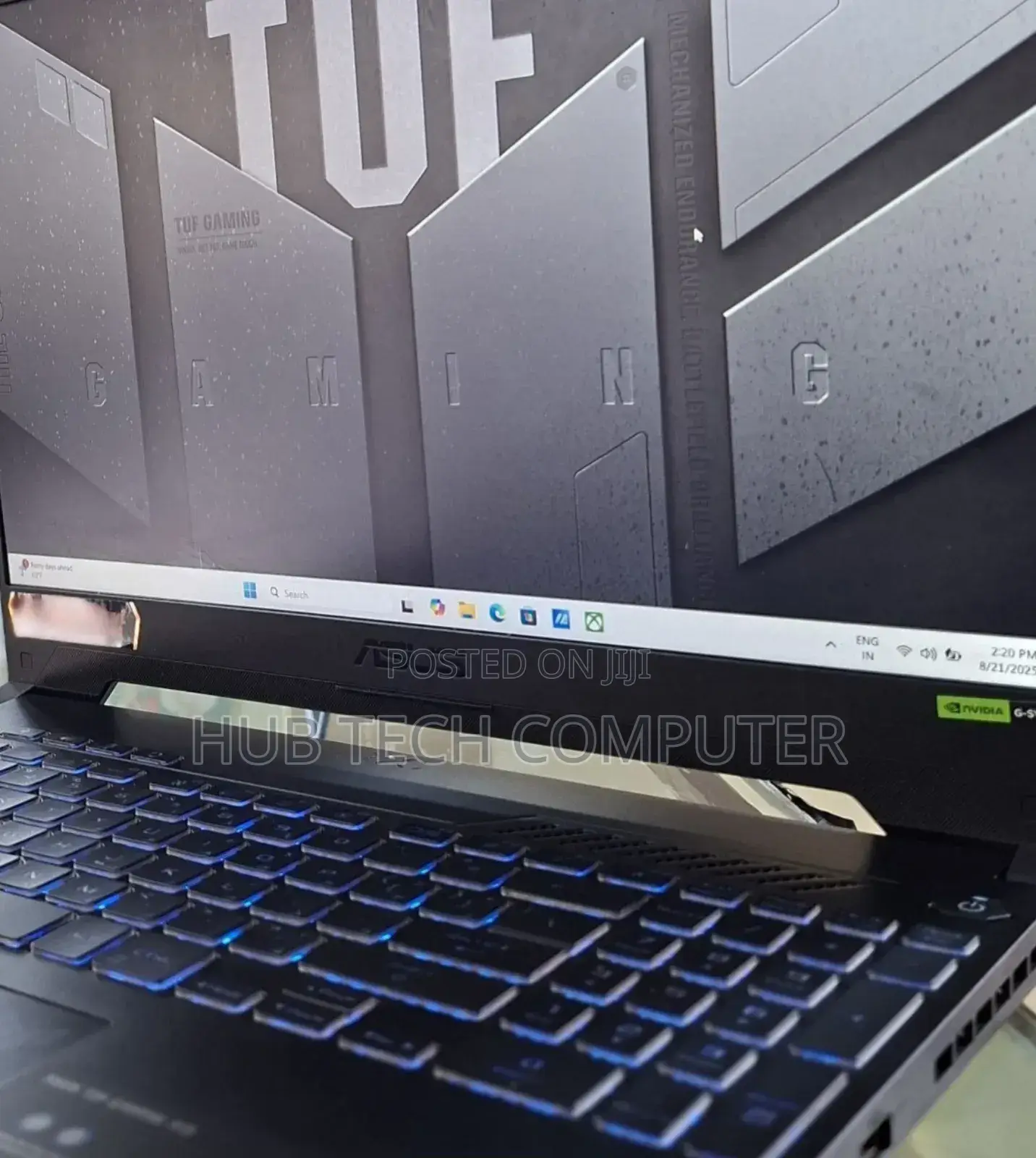 New Laptop Asus TUF Gaming A15 16GB AMD Ryzen 7 SSD 512GB