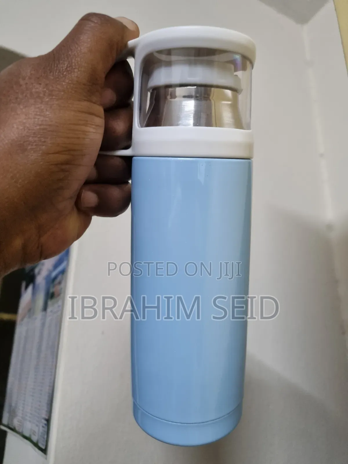 Vacuum Insulated Water Bottle Stainless Steel Cup With Lid 350 Ml