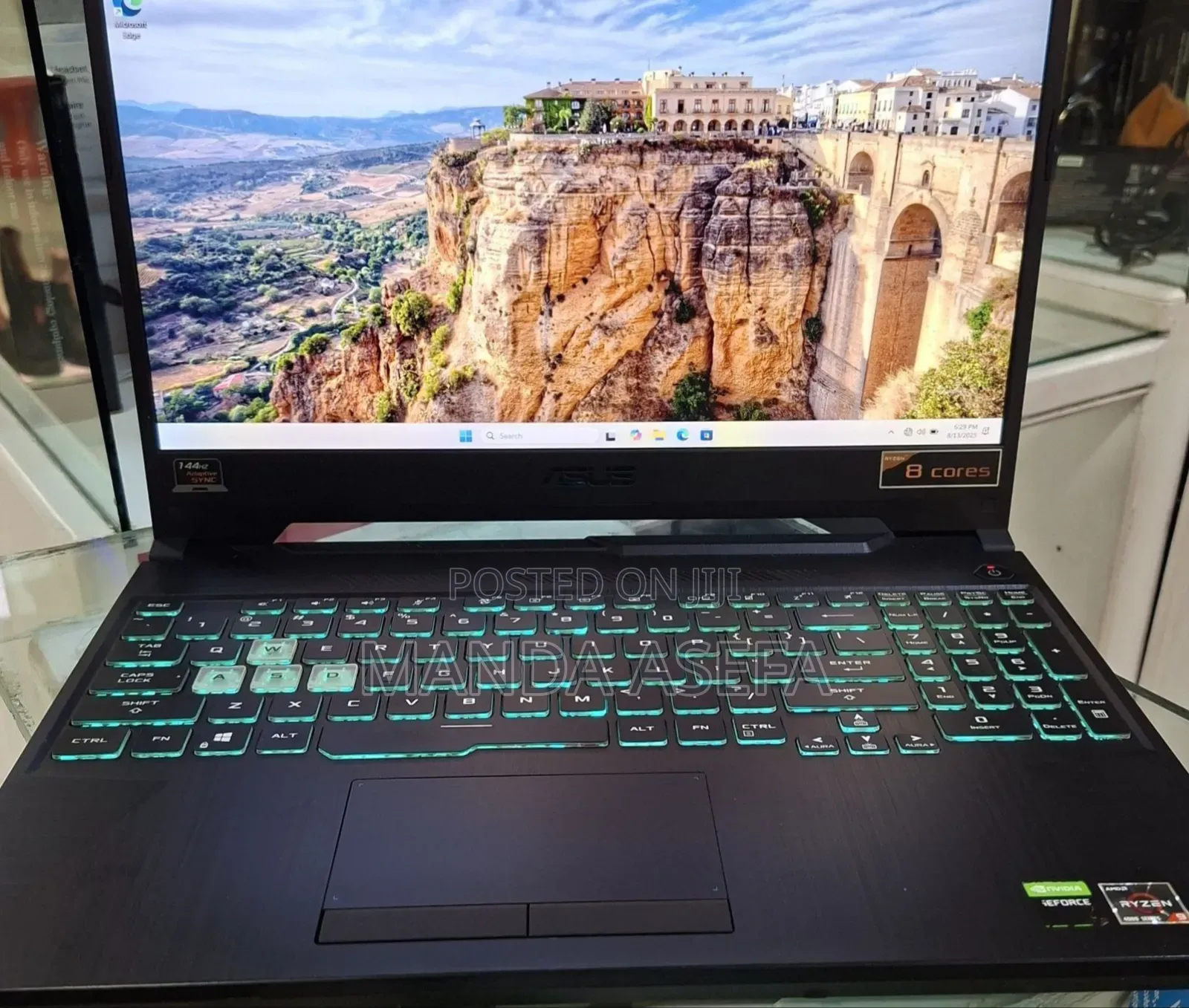 New Laptop Asus TUF Gaming FX504 32GB AMD Ryzen 7 SSD 512GB