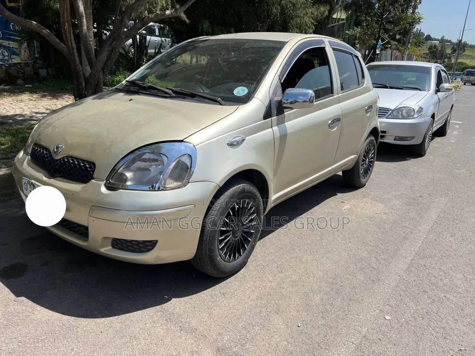 Toyota Vitz 2004 Brown