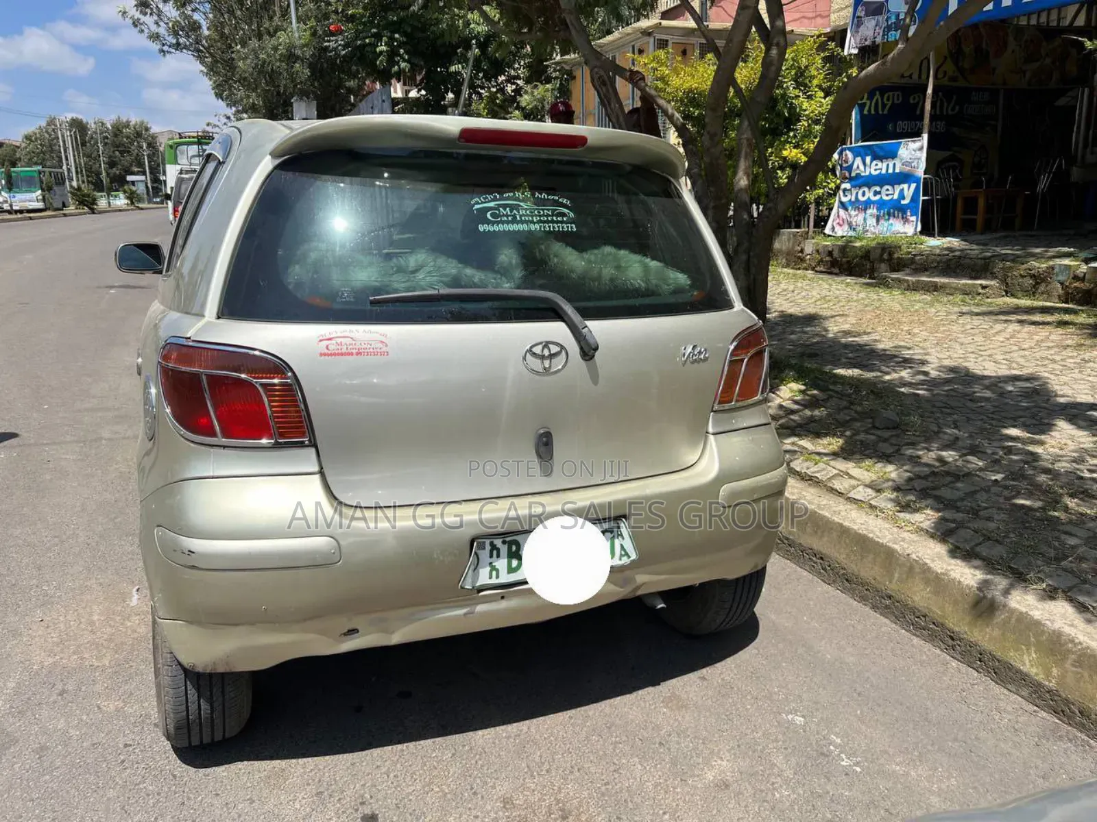 Toyota Vitz 2004 Brown