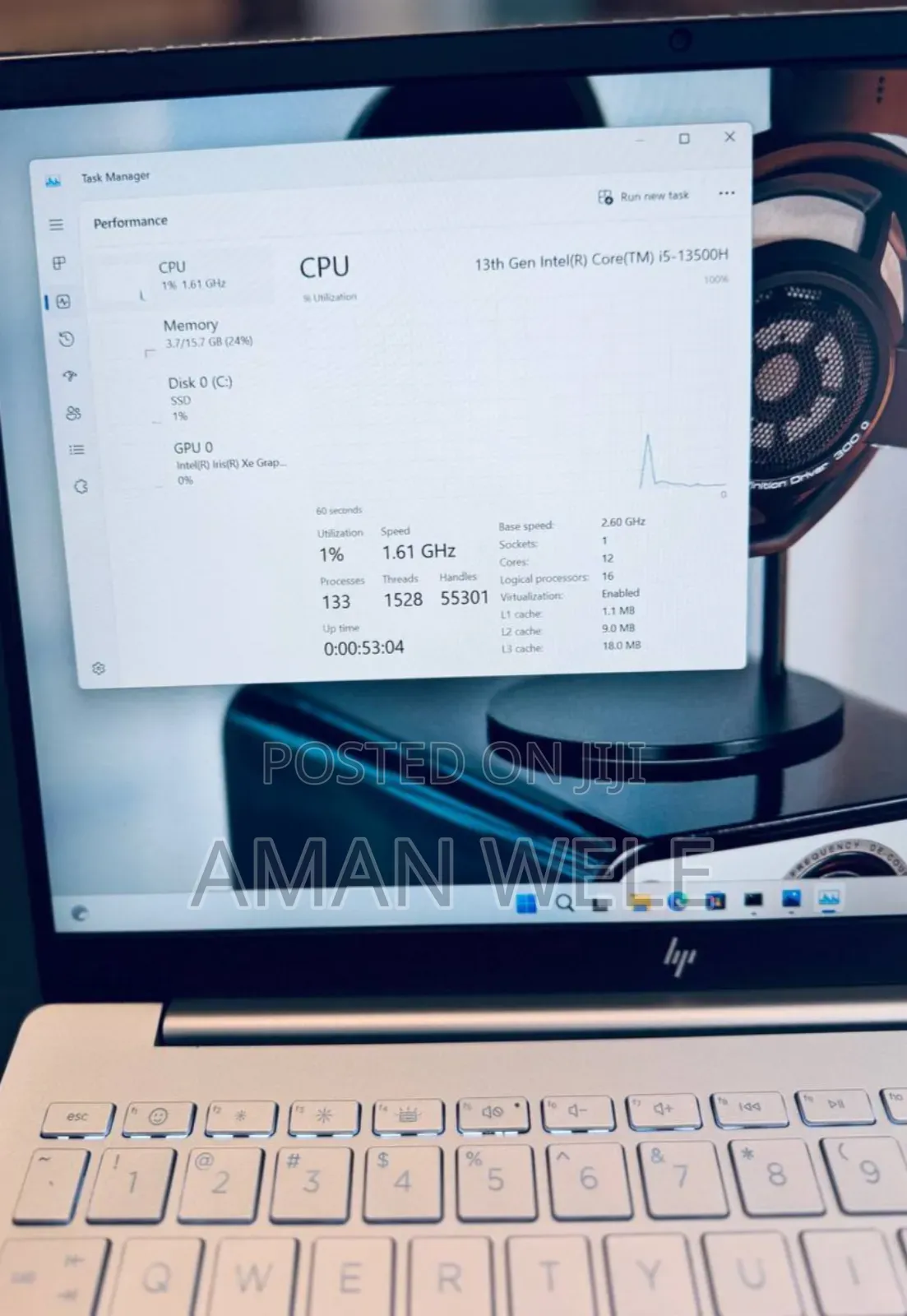 New Laptop HP Pavilion 15 16GB Intel Core I5 SSD 1T