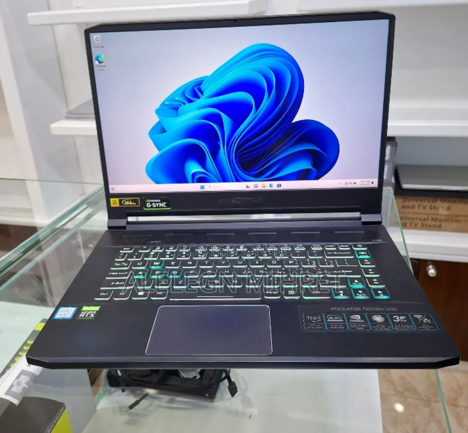 New Laptop Acer Predator 15 16GB Intel Core I7 SSD 1T