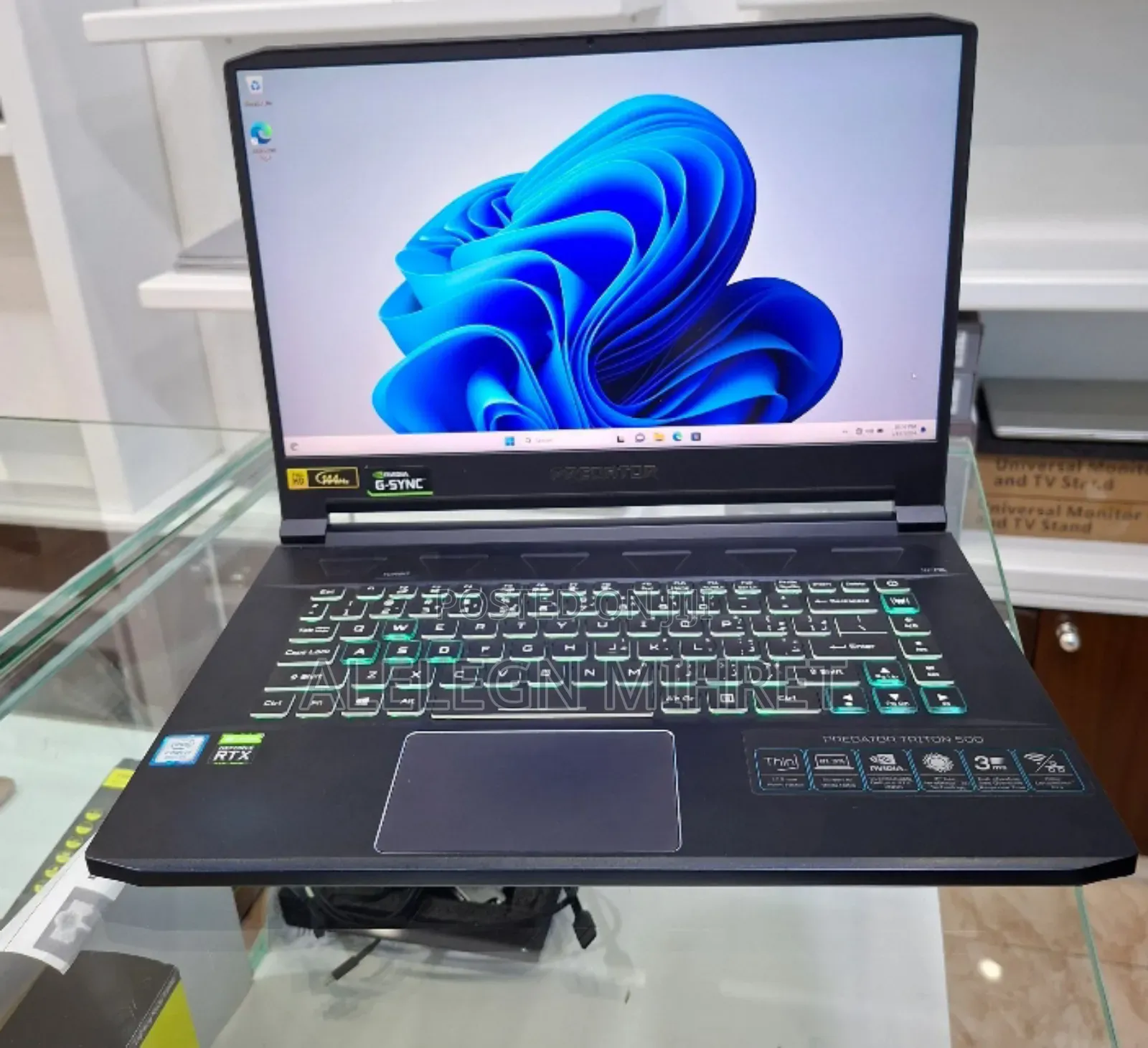 New Laptop Acer Predator 15 16GB Intel Core I7 SSD 1T