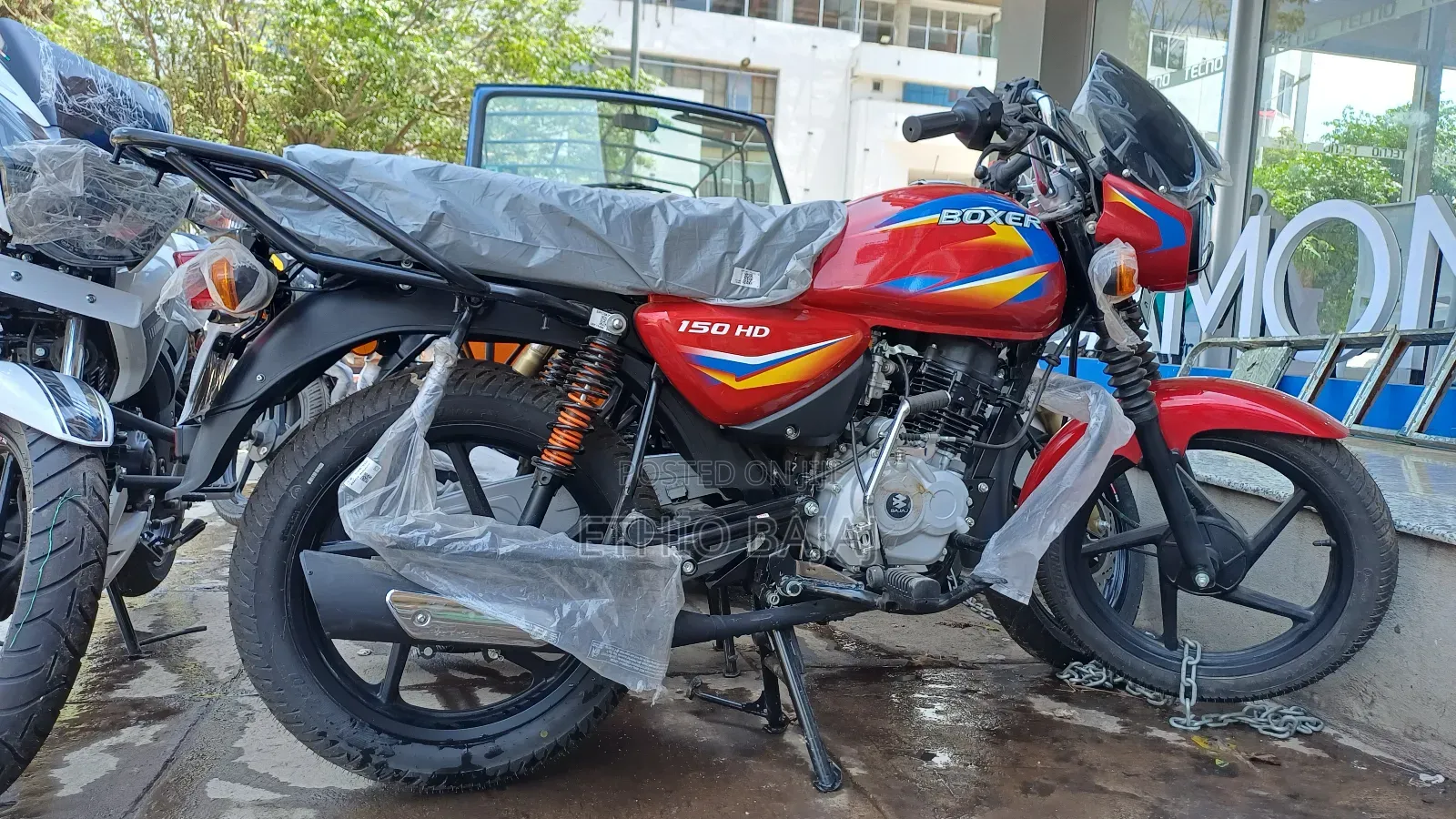 New Bajaj Boxer 150 UG 2024 Red