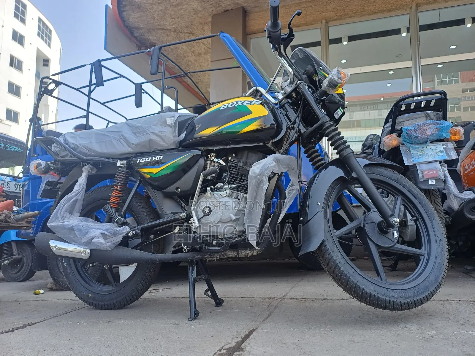 New Bajaj Boxer 150 UG 2024 Black