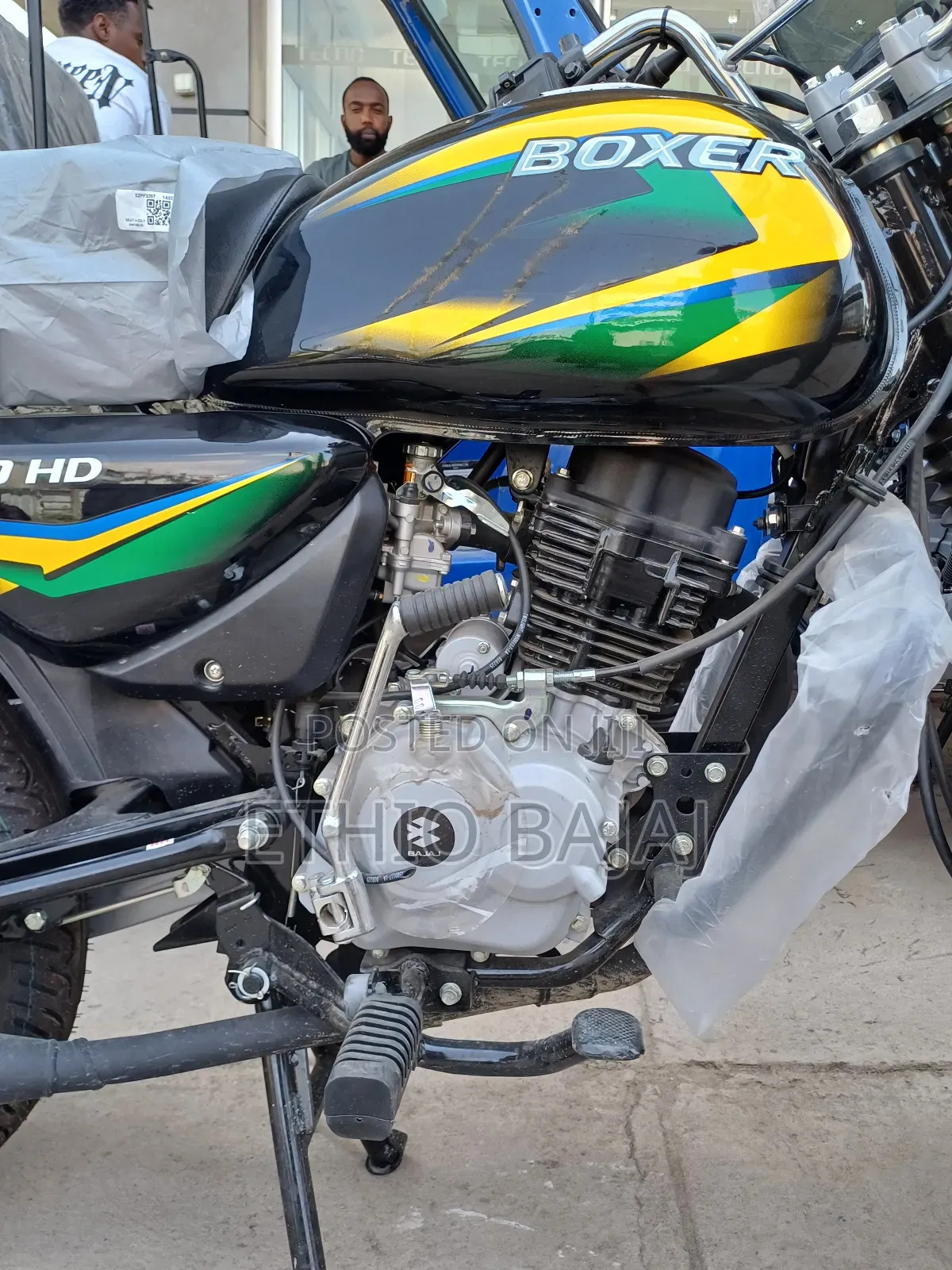 New Bajaj Boxer 150 UG 2024 Black