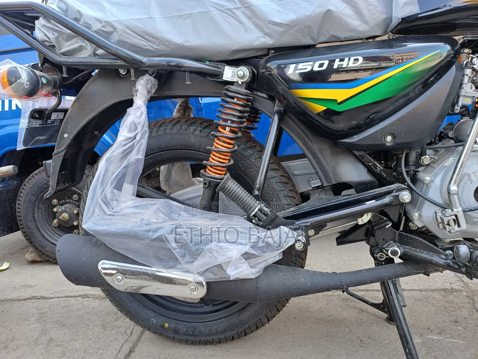 New Bajaj Boxer 150 UG 2024 Black