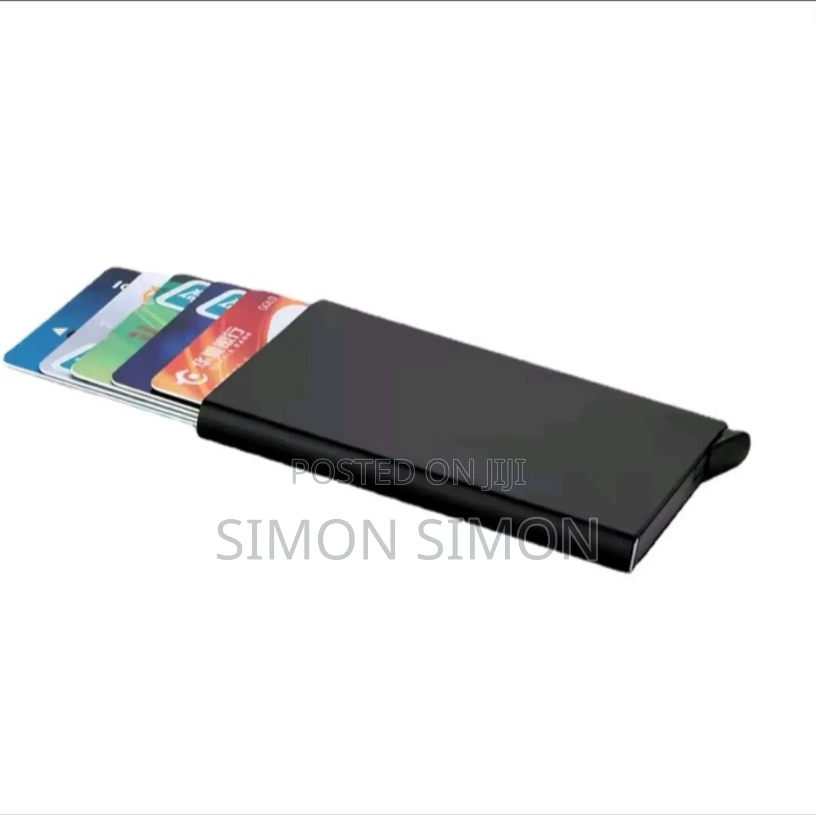 Portable Aluminum Alloy Rfid Card Holder