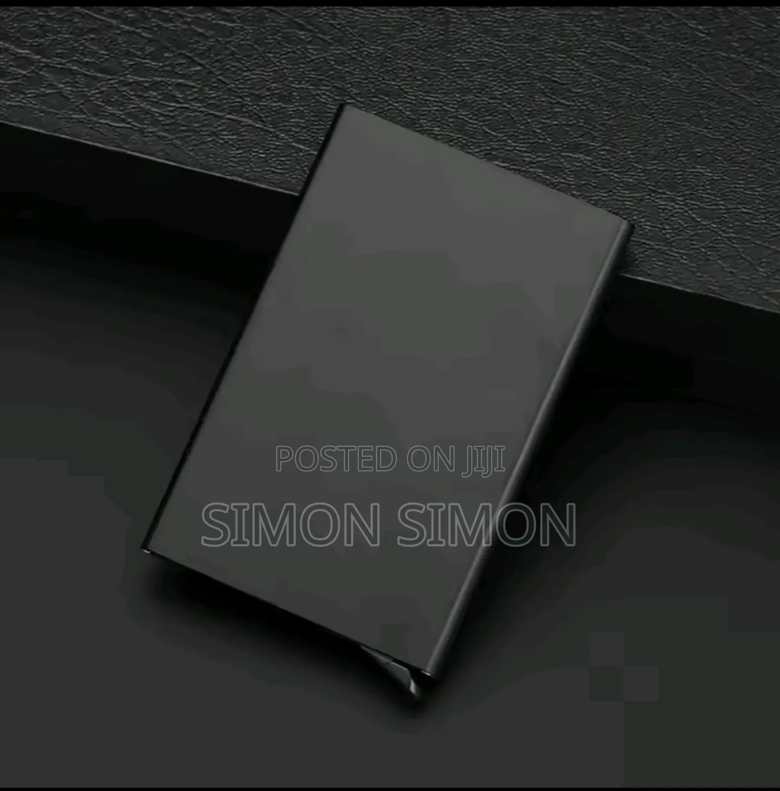 Portable Aluminum Alloy Rfid Card Holder