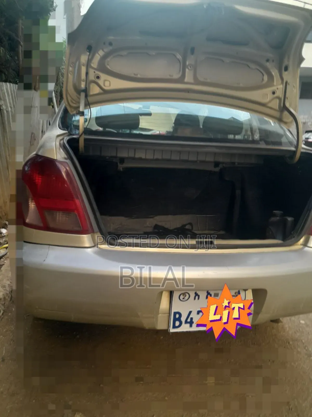 Toyota Platz 2001 Beige