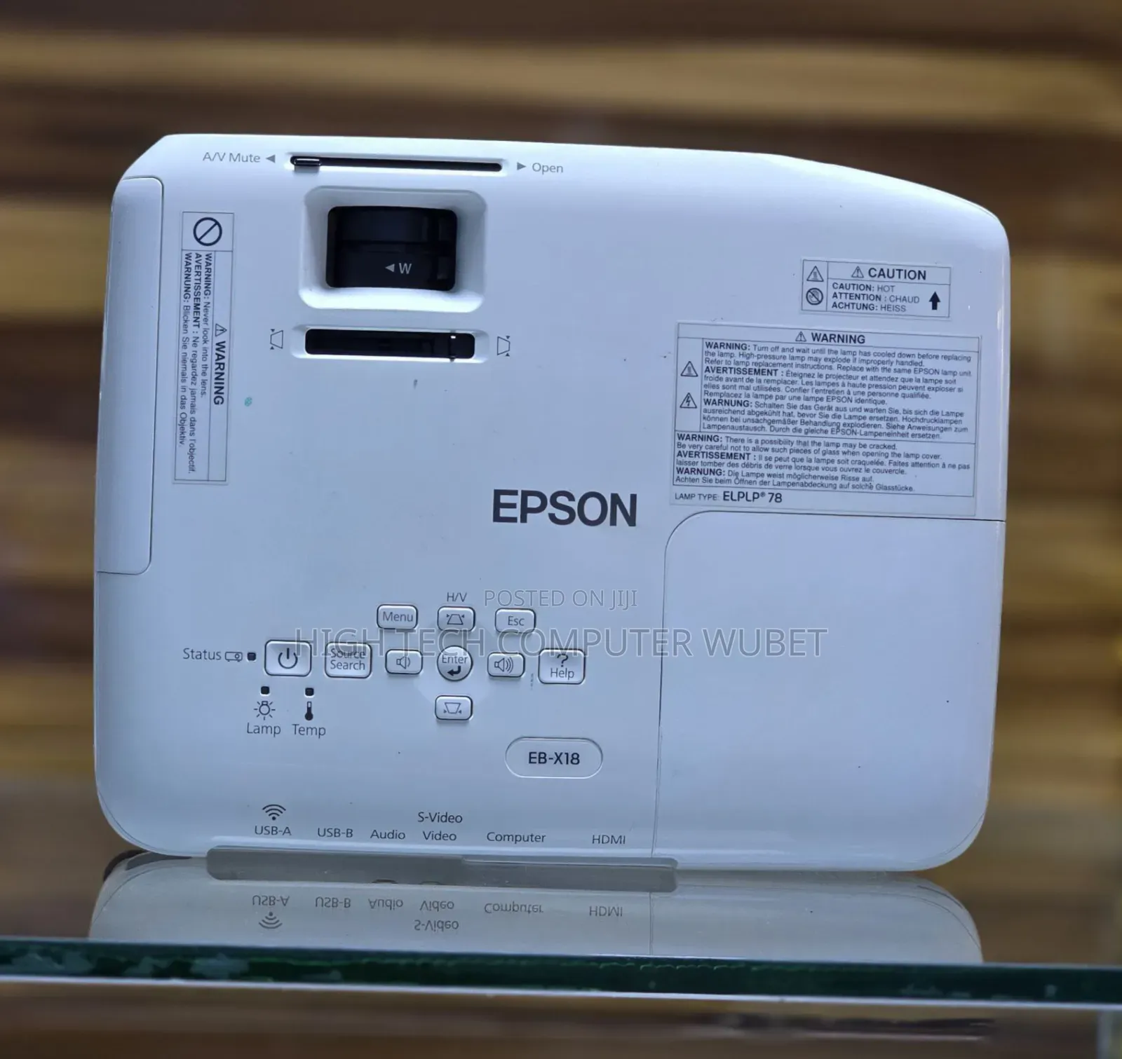 Epson Projector Model Name: Eb-X18 With Bag Hardware Inter