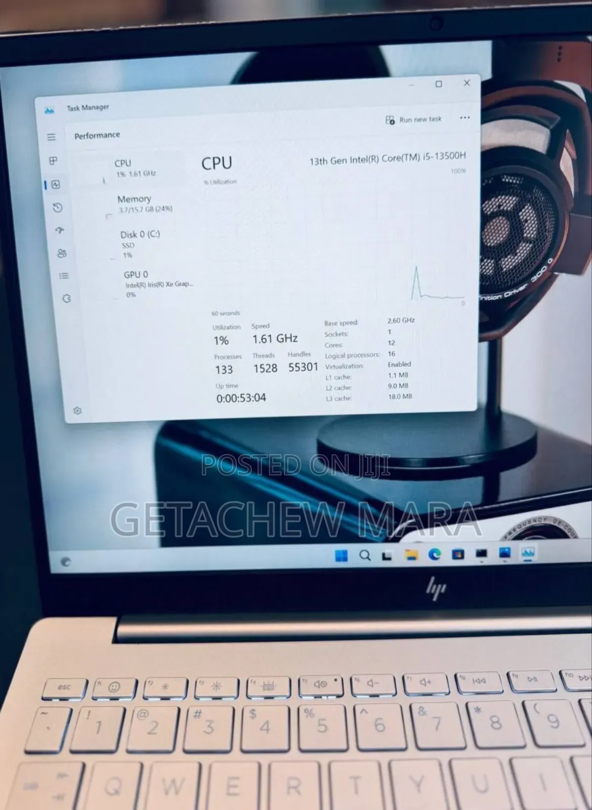 New Laptop HP Pavilion 15 16GB Intel Core I5 SSD 1T