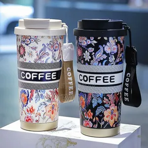 Photo - Stainless Still Coffee Mug With Straw