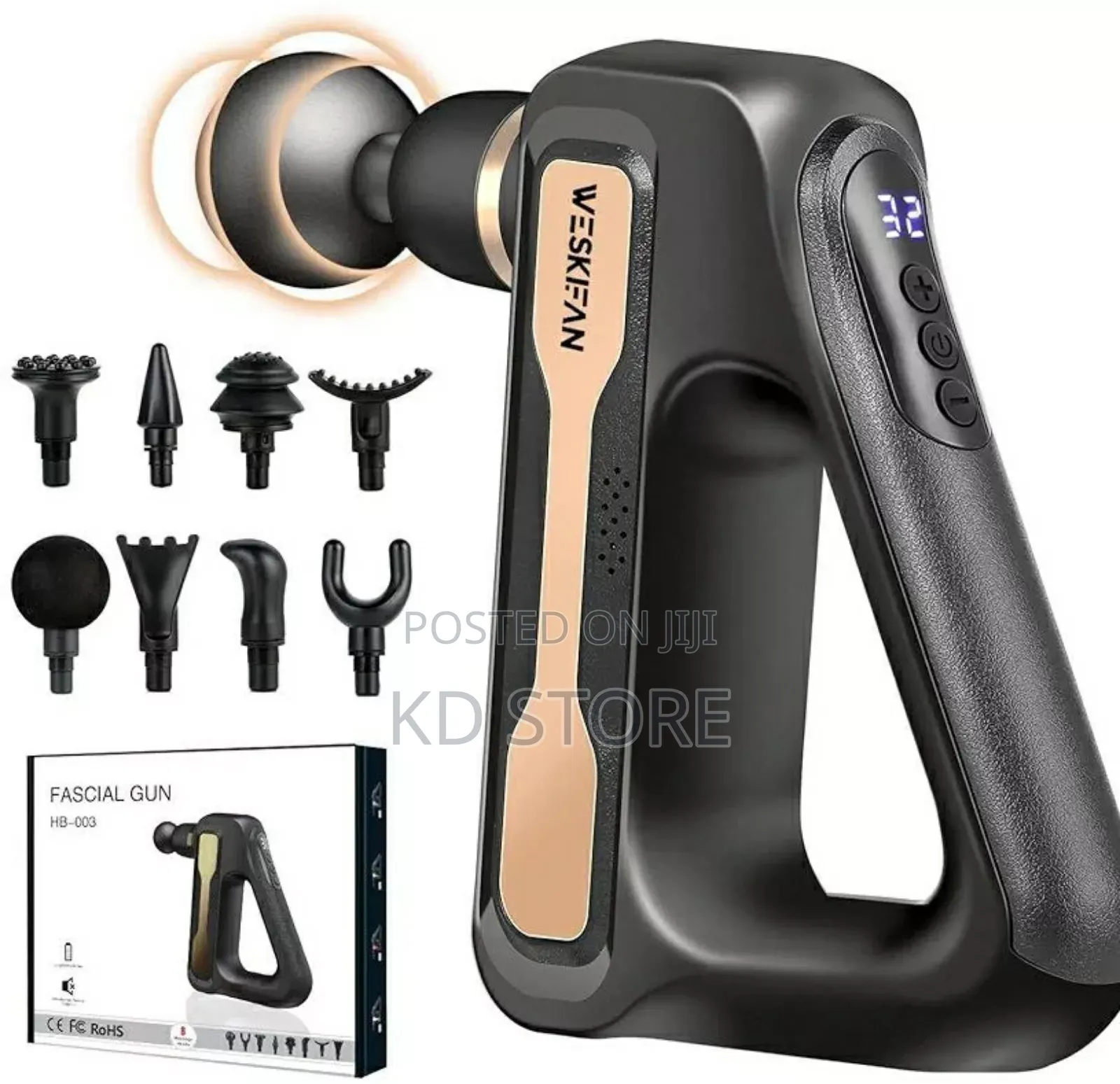 8in1 Blueidea Fascial Gun Massager