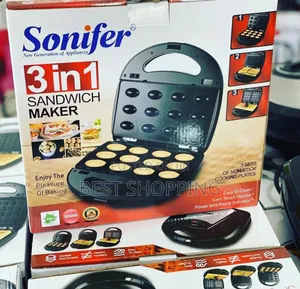 Photo - Sonifer 3 in 1 Sandwich Maker
