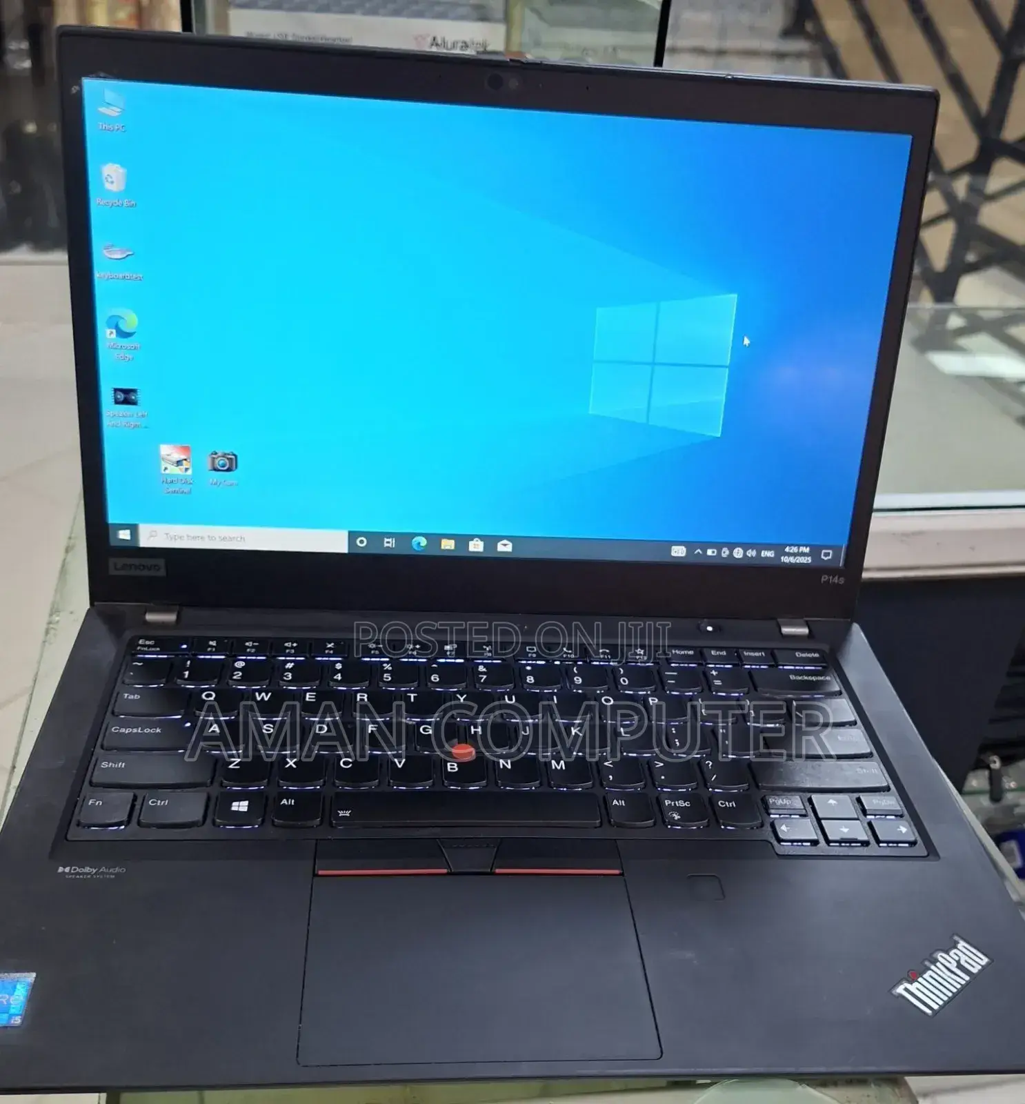 New Laptop Lenovo Thinkpad P14s 16GB Intel Core I5 SSD 512GB
