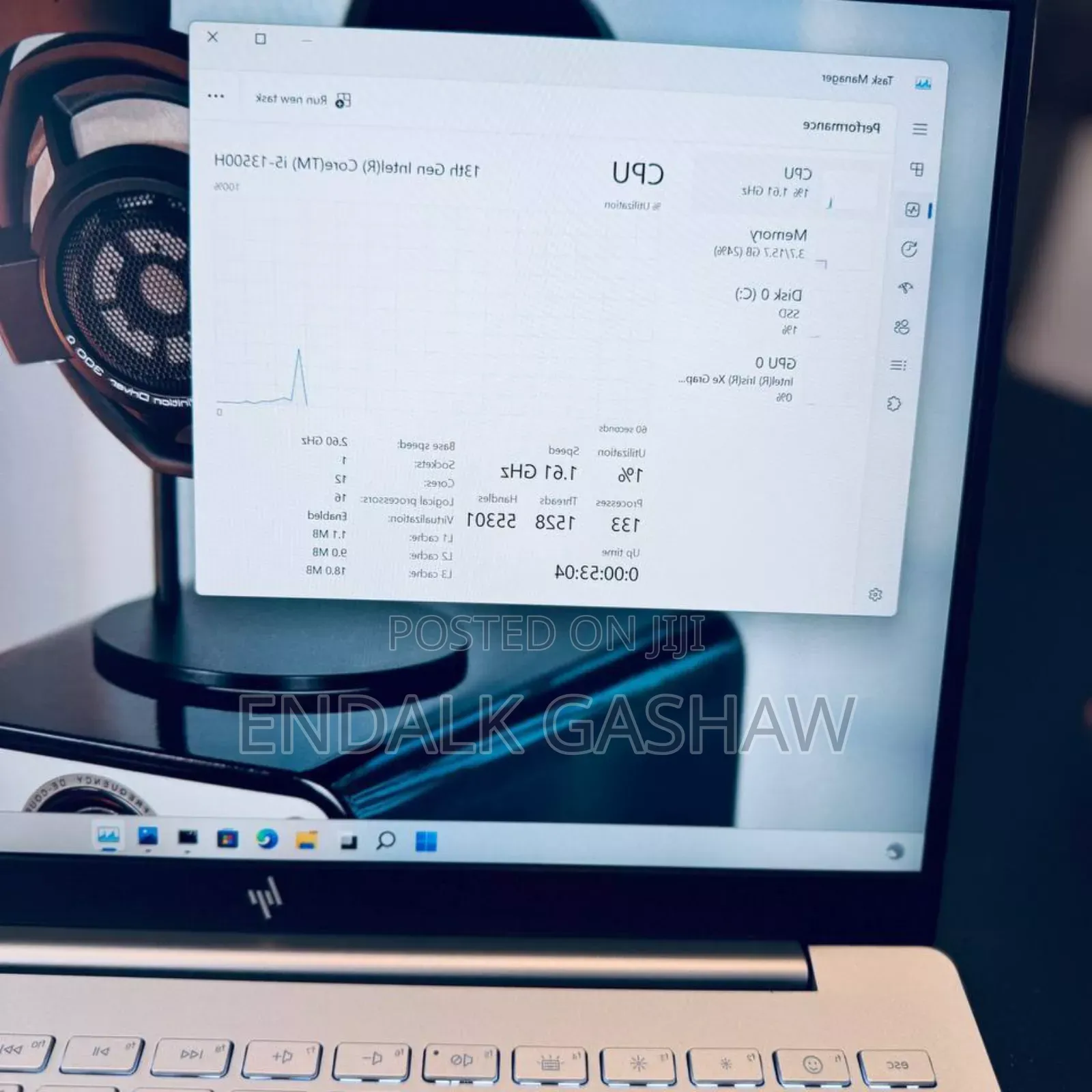 New Laptop HP Pavilion 15 16GB Intel Core I5 SSD 512GB