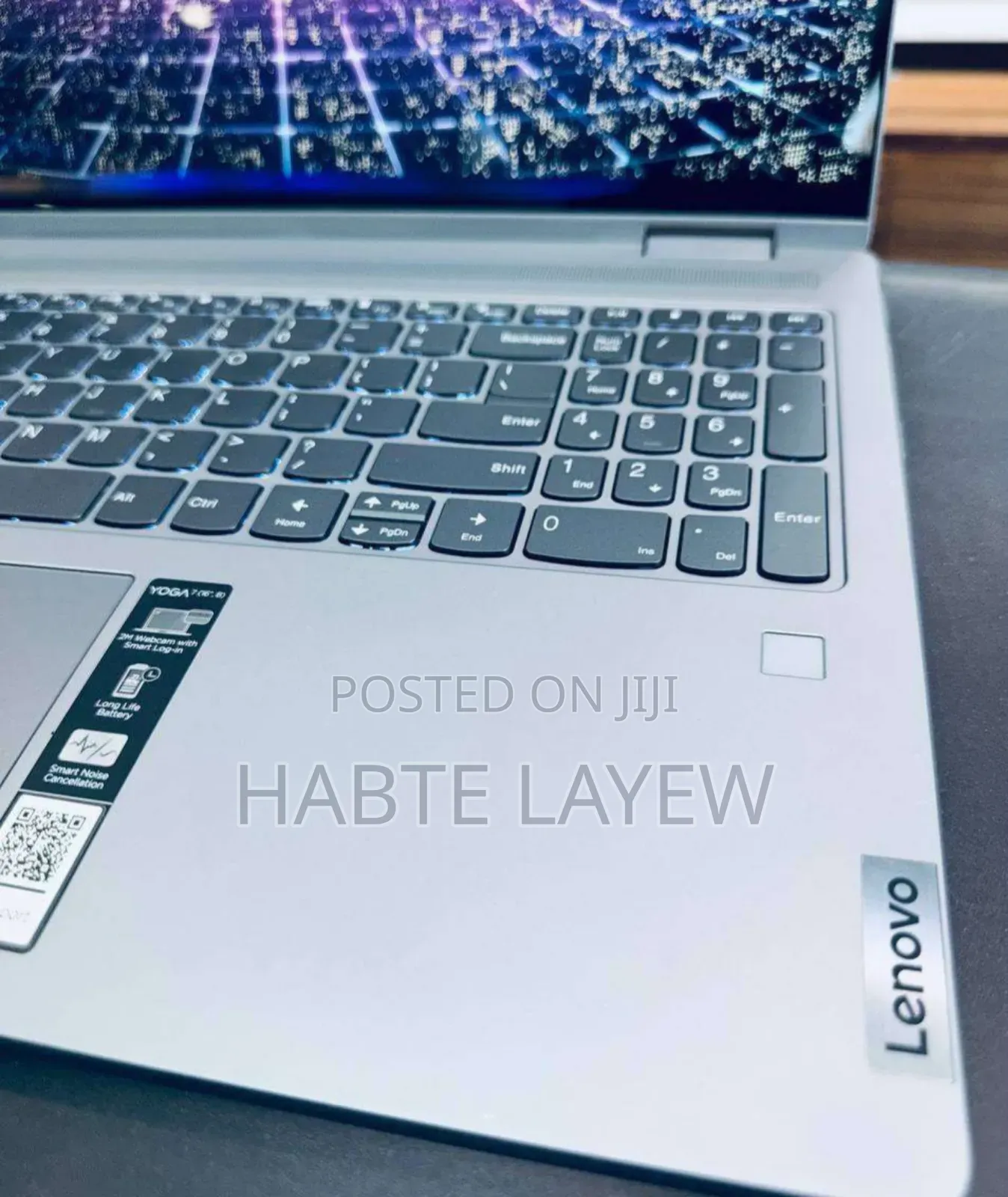 New Laptop Lenovo Yoga 7i 8GB AMD Ryzen 5 SSD 512GB