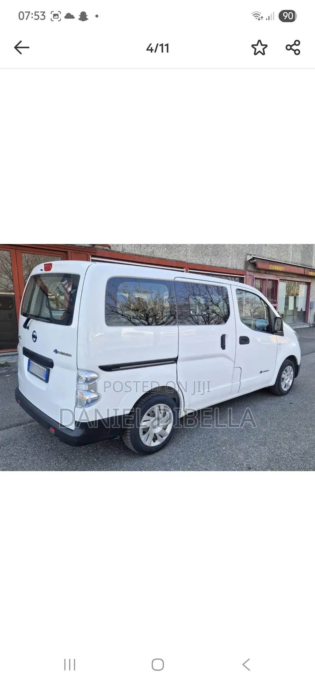 Nissan NV200 2019 White