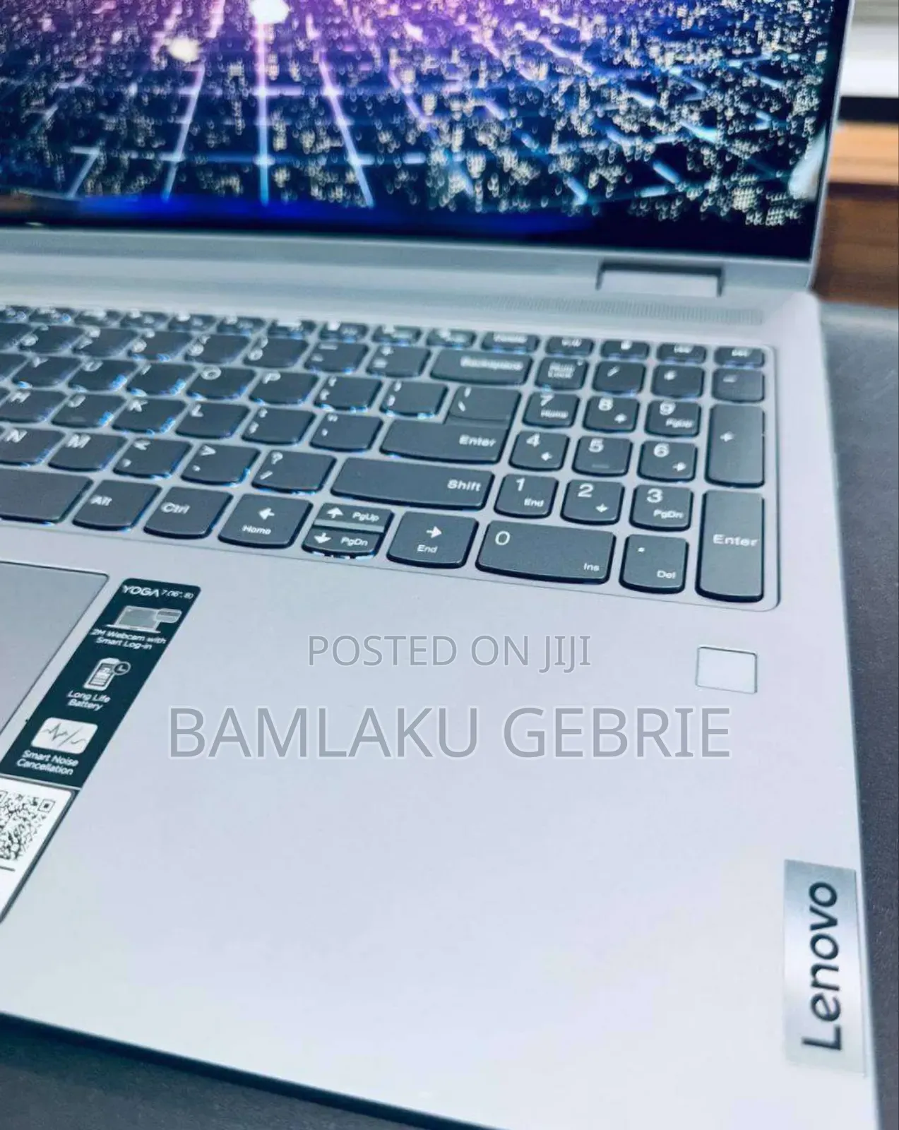 New Laptop Lenovo Yoga 7i 8GB AMD Ryzen 5 SSD 512GB