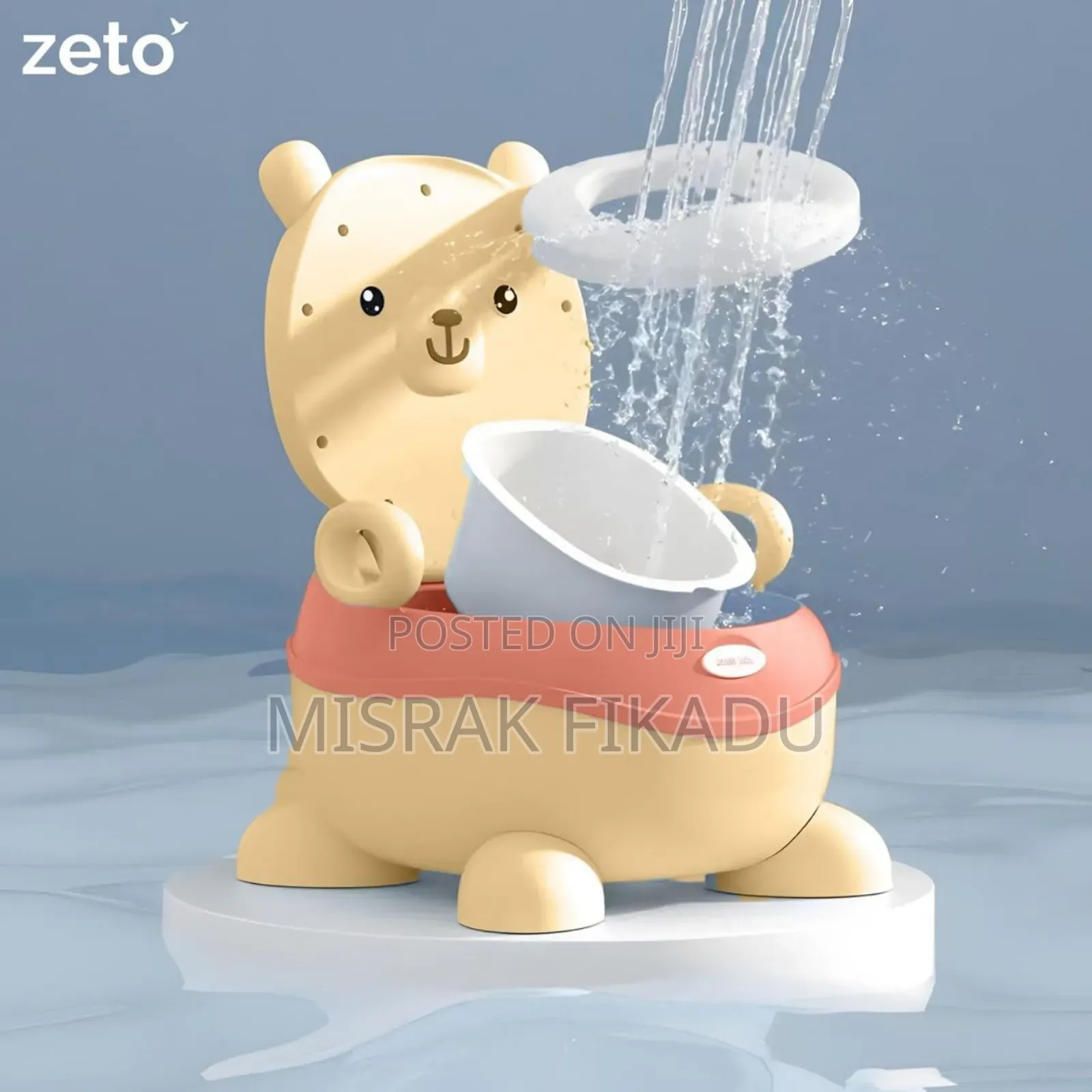 Cute Bear-Themed Baby Potty Training Seat