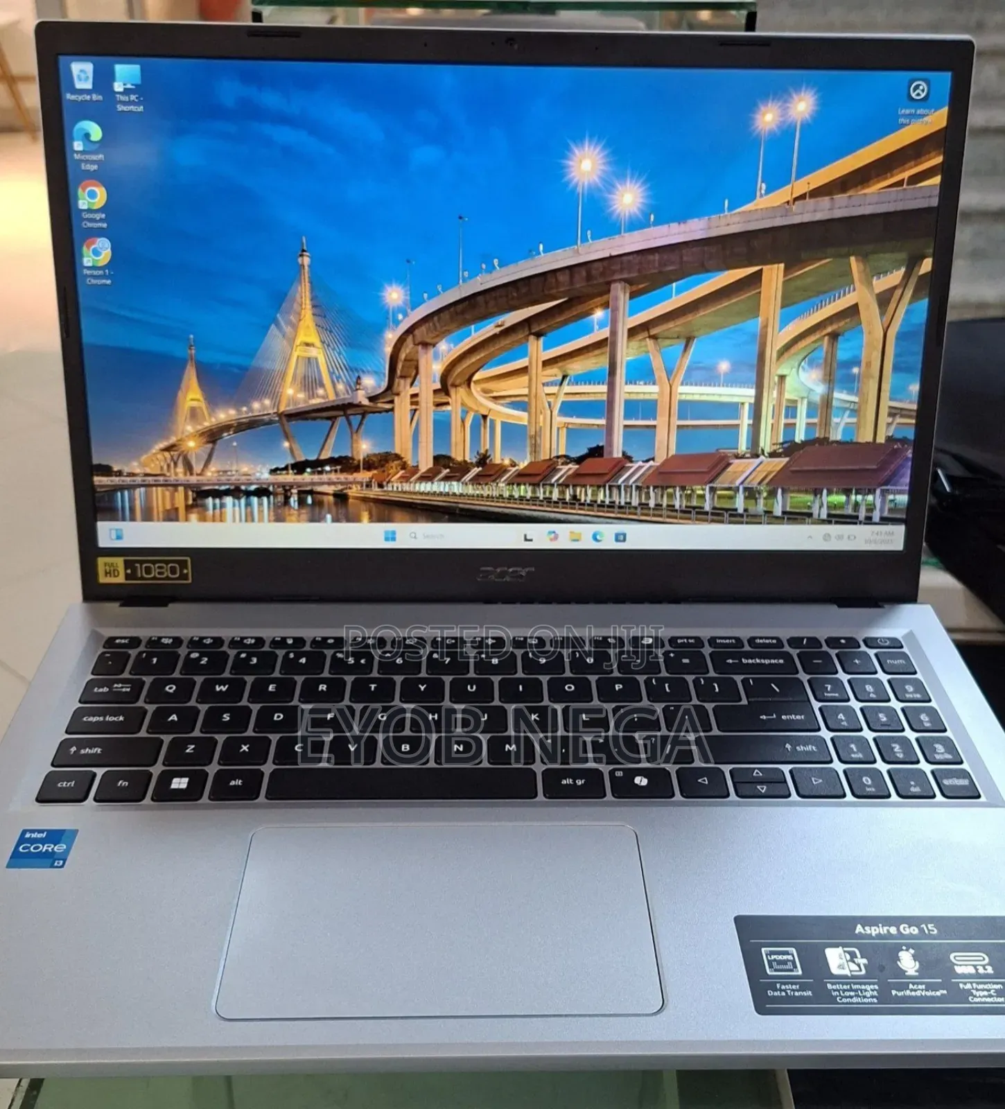 New Laptop Acer Aspire 1 8GB Intel Core I3 SSD 128GB