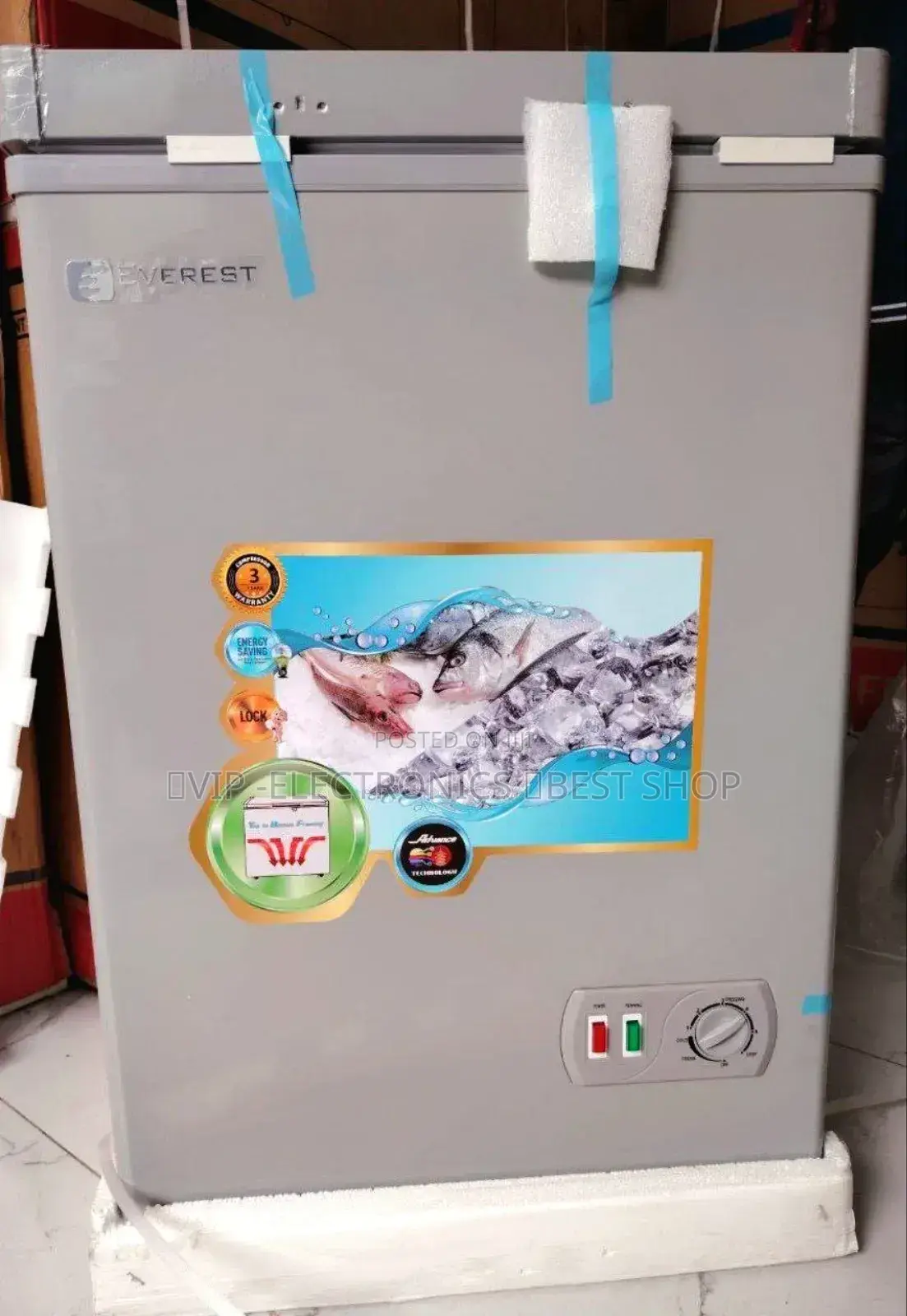 Everest Deep Freezer 170 Mini Chest Refrigerator