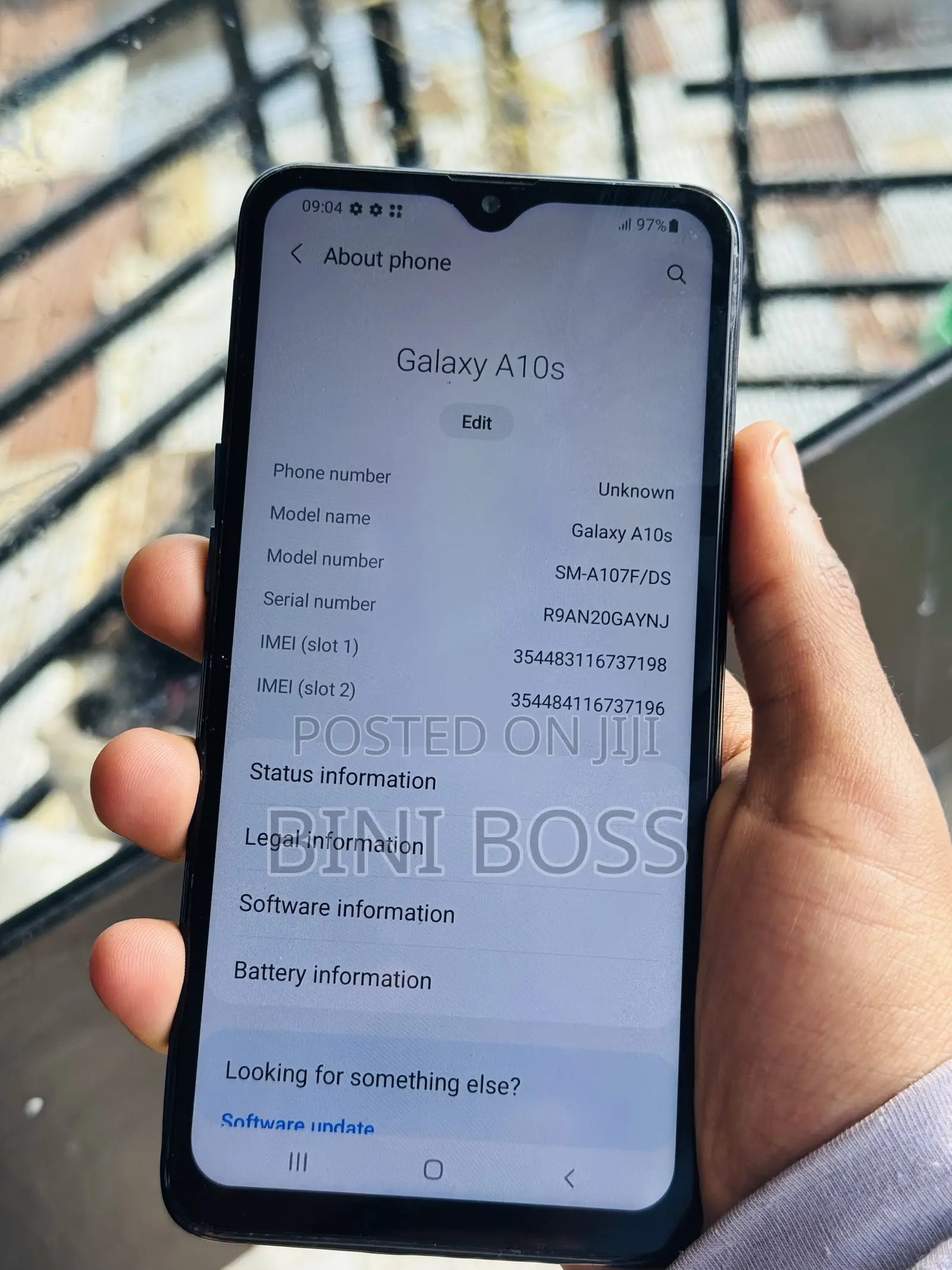 New Samsung Galaxy A10s 32 GB Blue